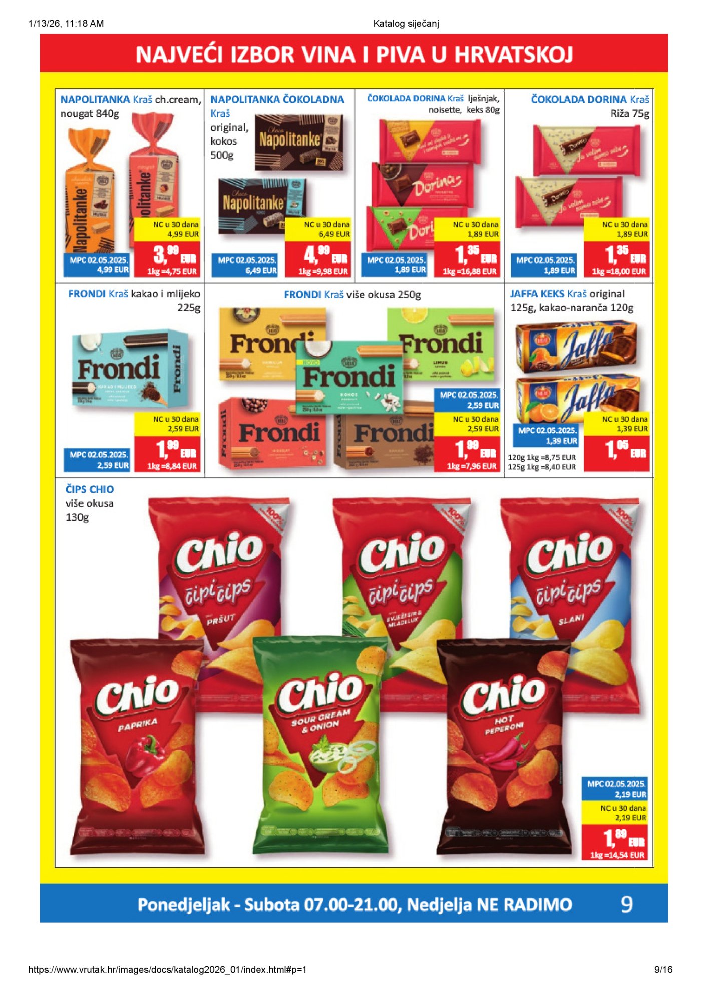 Vrutak katalog Akcija 12.01. - 25.01.2026.