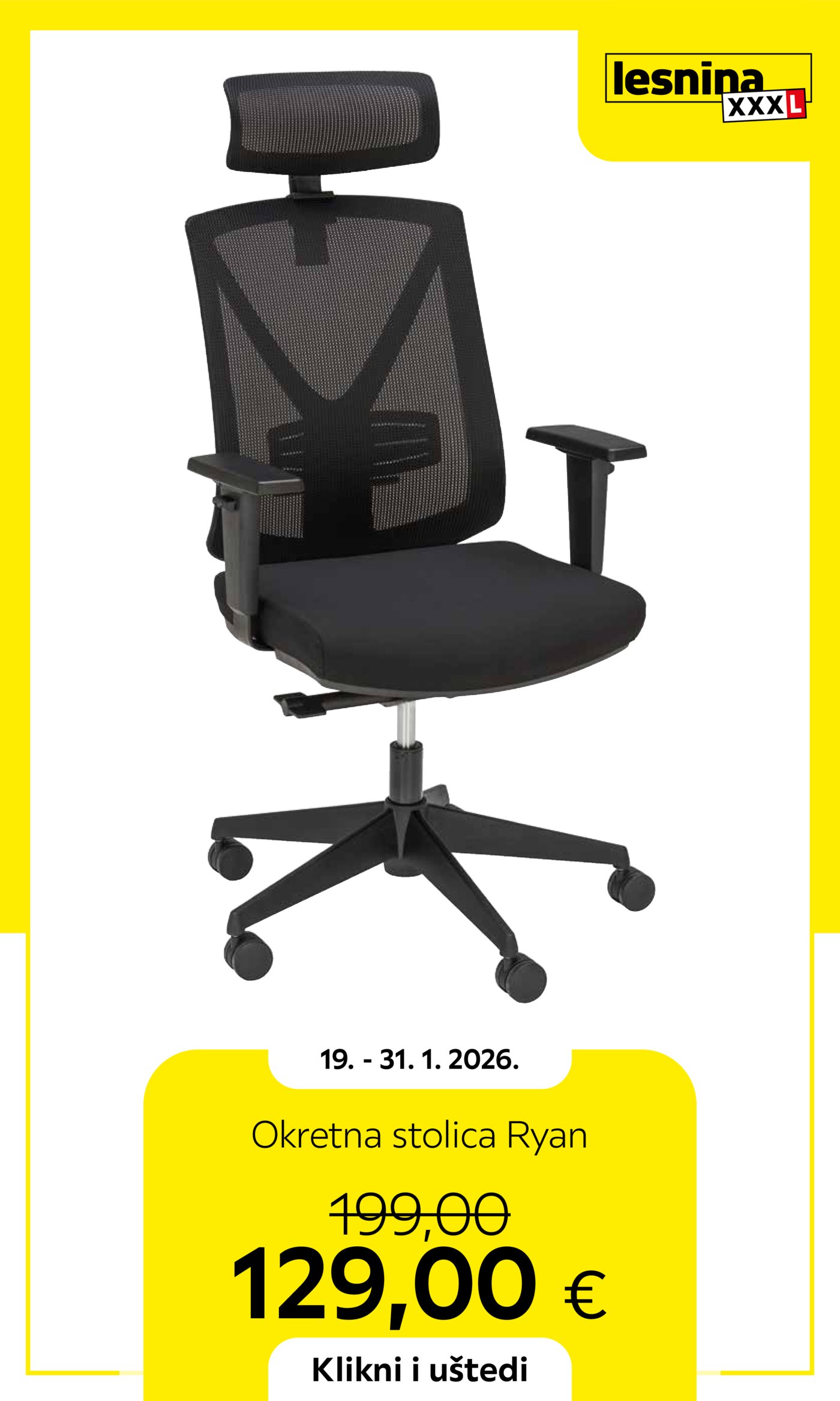 Lesnina katalog Akcija 19.01.-31.01.2026.