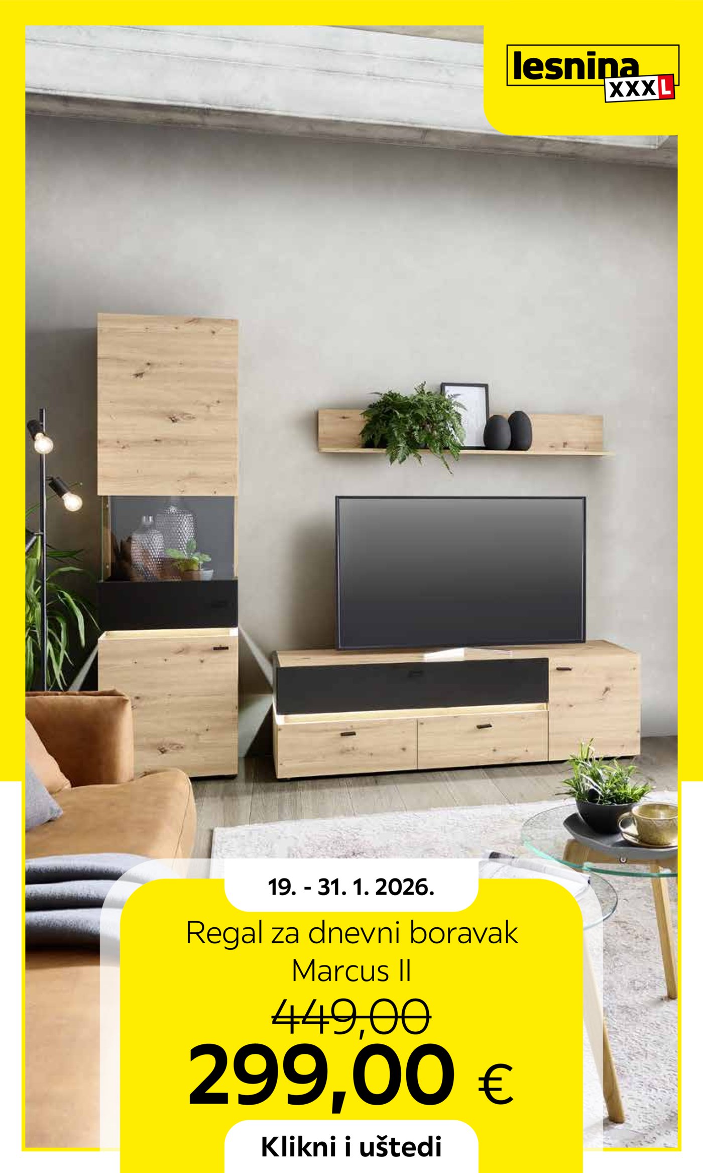 Lesnina katalog Akcija 19.01.-31.01.2026.