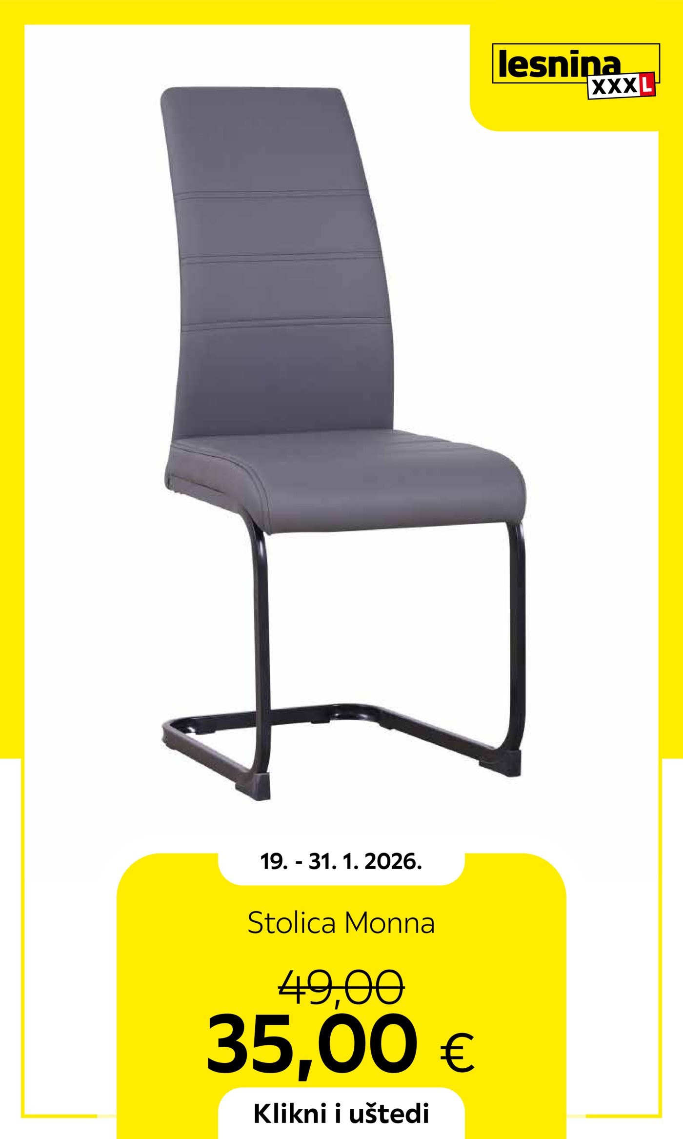 Lesnina katalog Akcija 19.01.-31.01.2026.