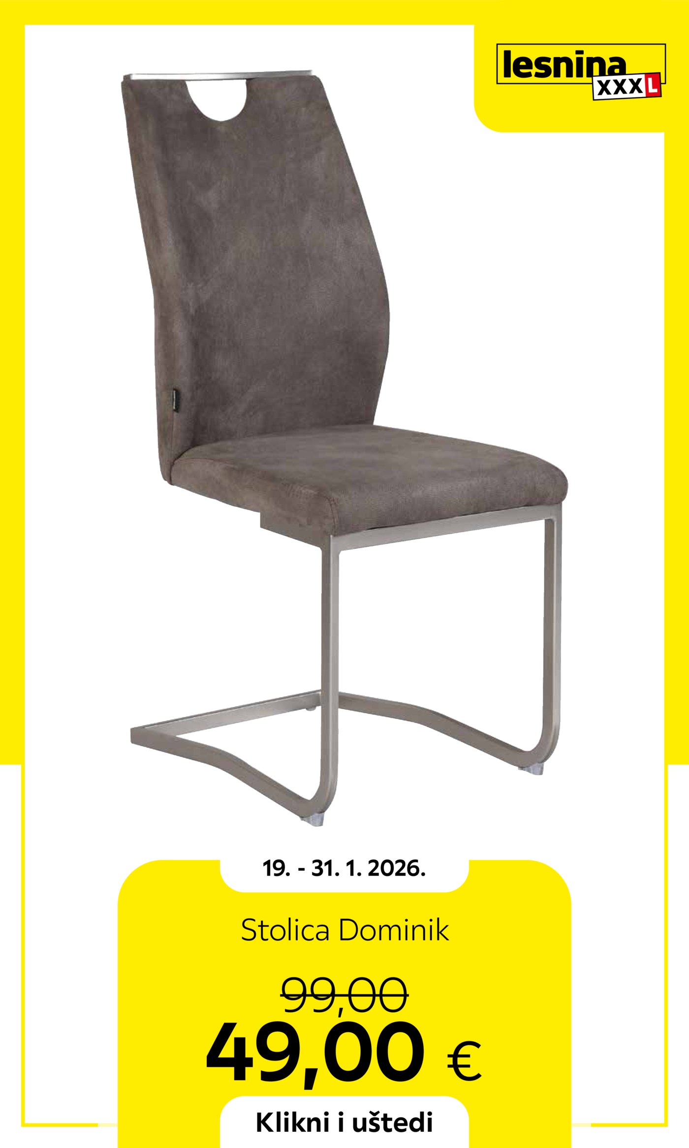 Lesnina katalog Akcija 19.01.-31.01.2026.