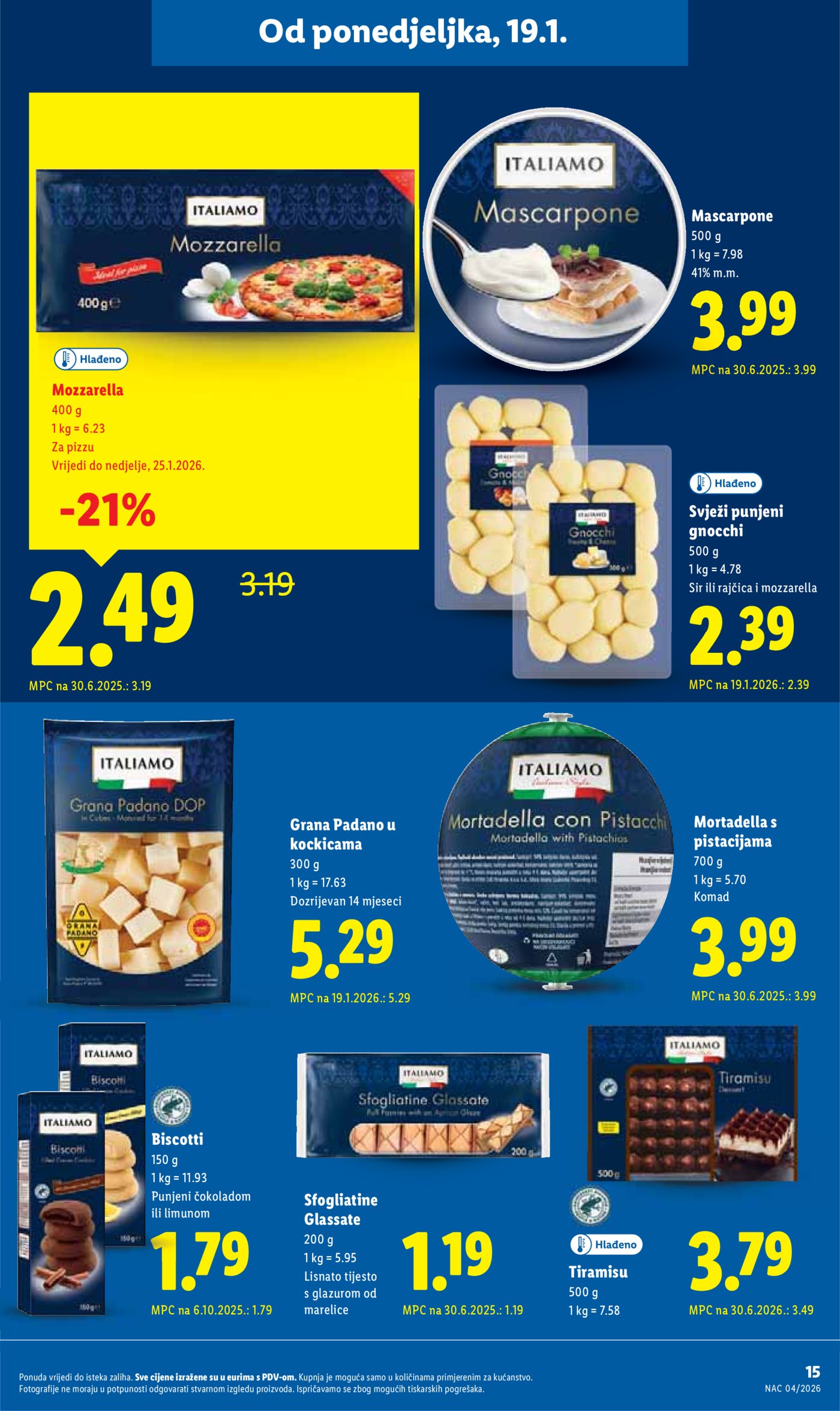 Lidl Super ponuda od ponedjeljka 19.01.-25.01.20256