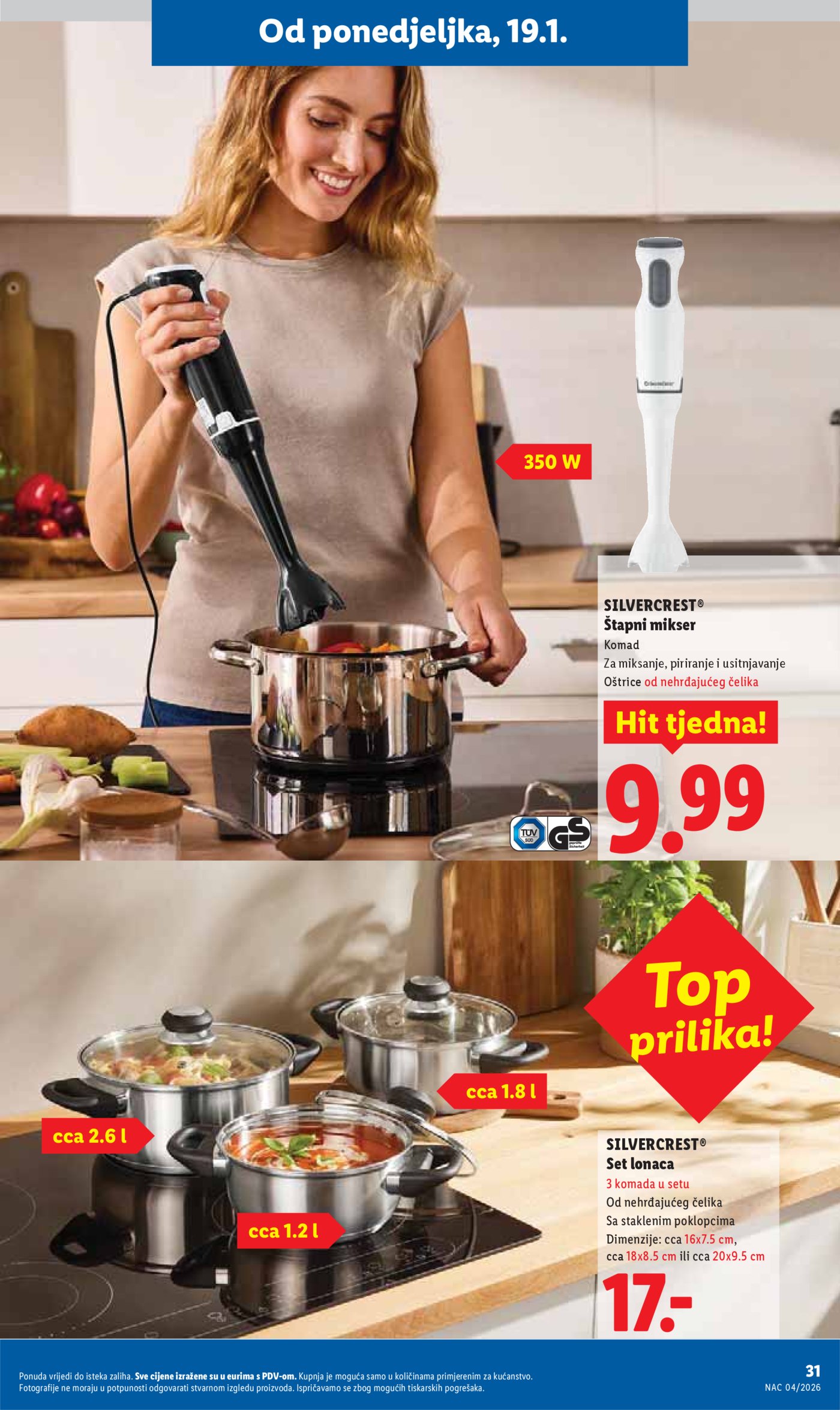 Lidl Super ponuda od ponedjeljka 19.01.-25.01.20256