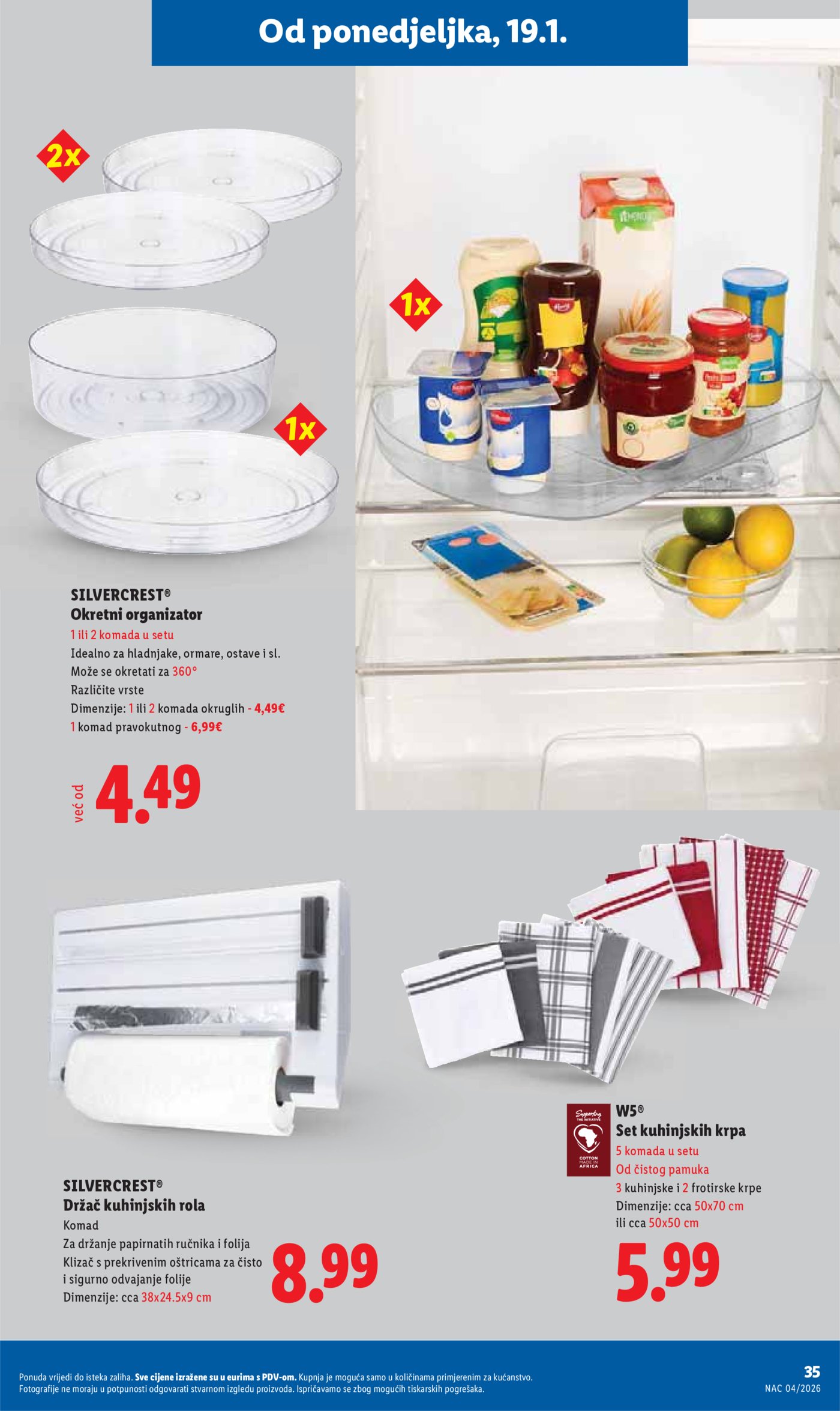 Lidl Super ponuda od ponedjeljka 19.01.-25.01.20256