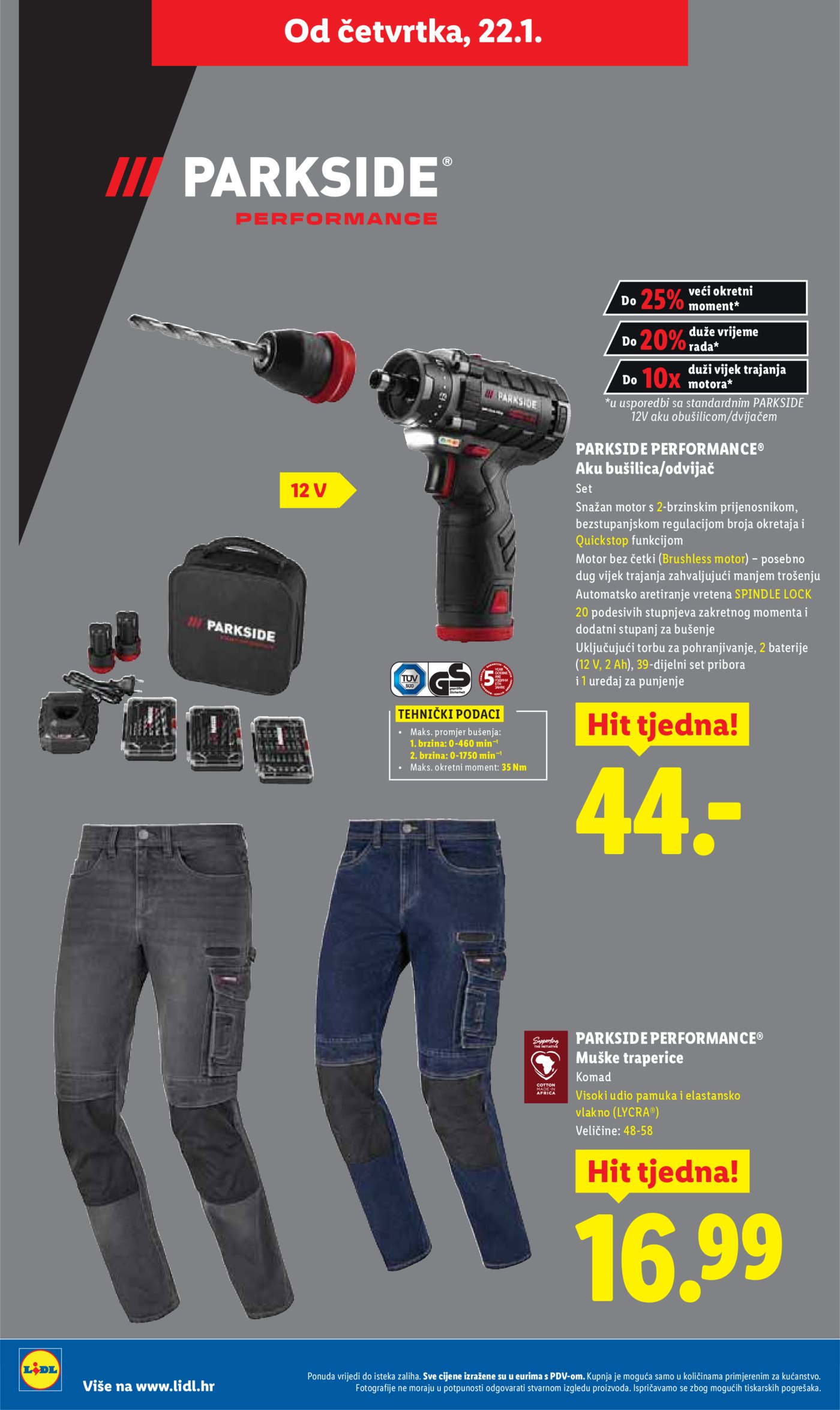 Lidl Super ponuda od ponedjeljka 19.01.-25.01.20256