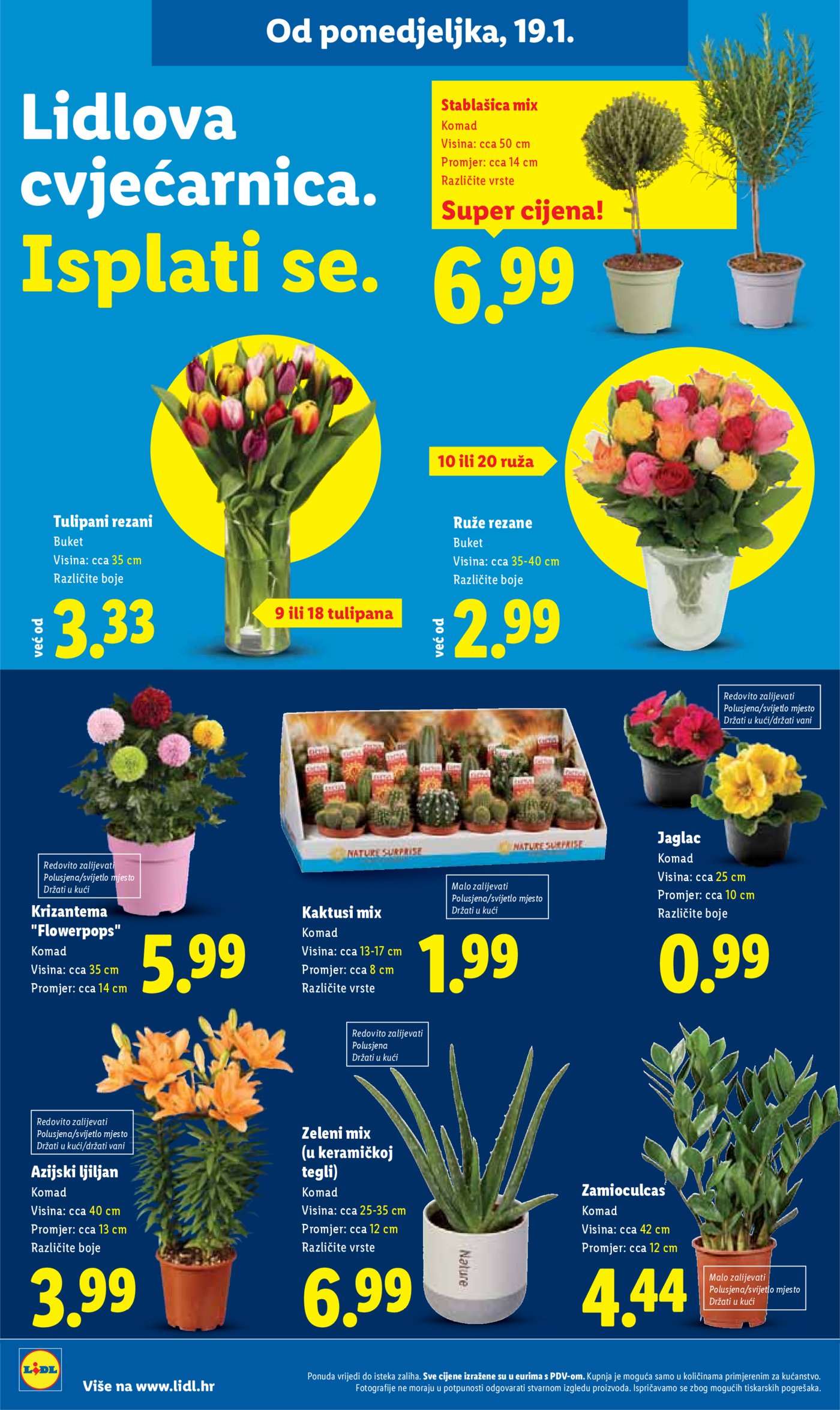 Lidl Super ponuda od ponedjeljka 19.01.-25.01.20256