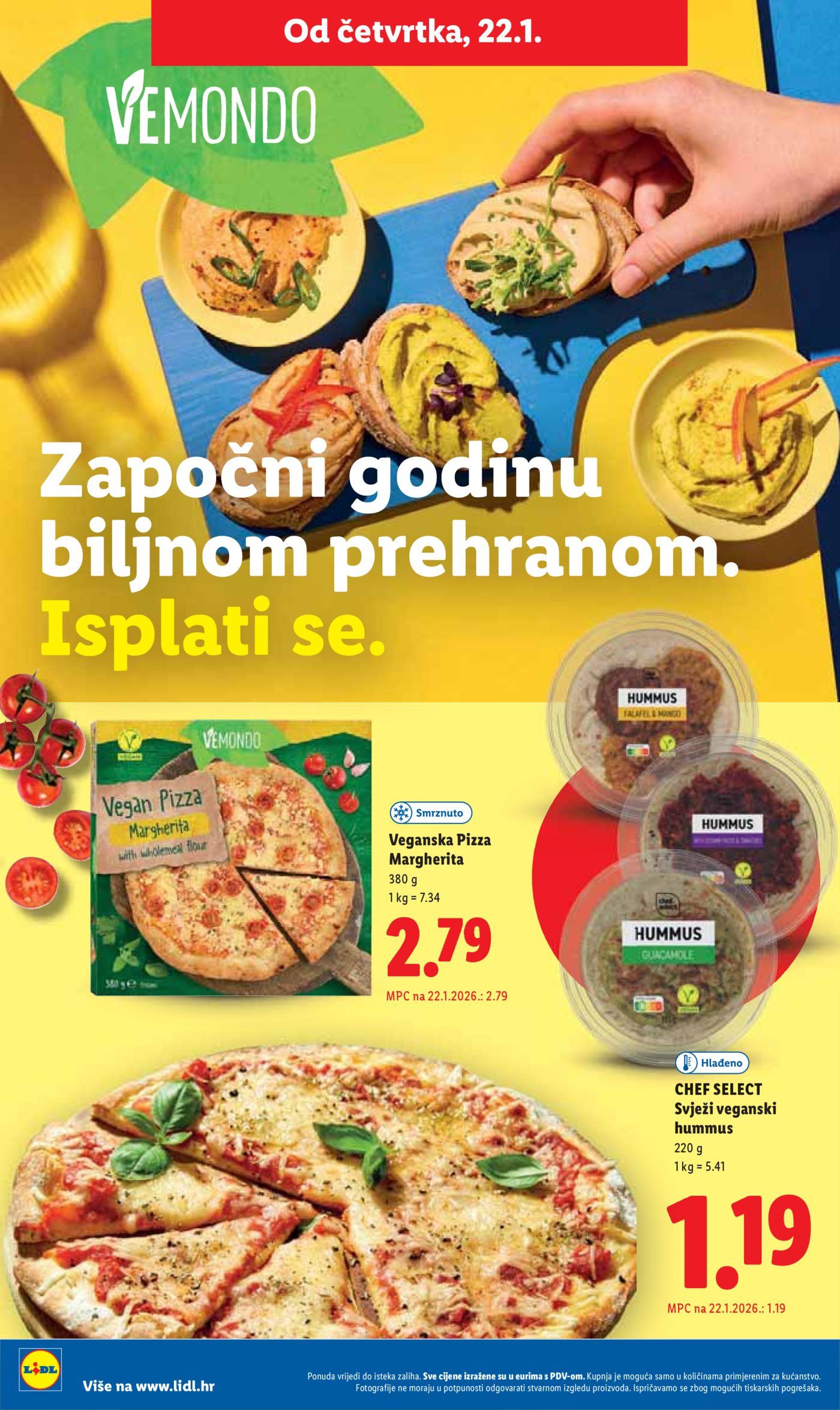 Lidl Super ponuda od ponedjeljka 19.01.-25.01.20256