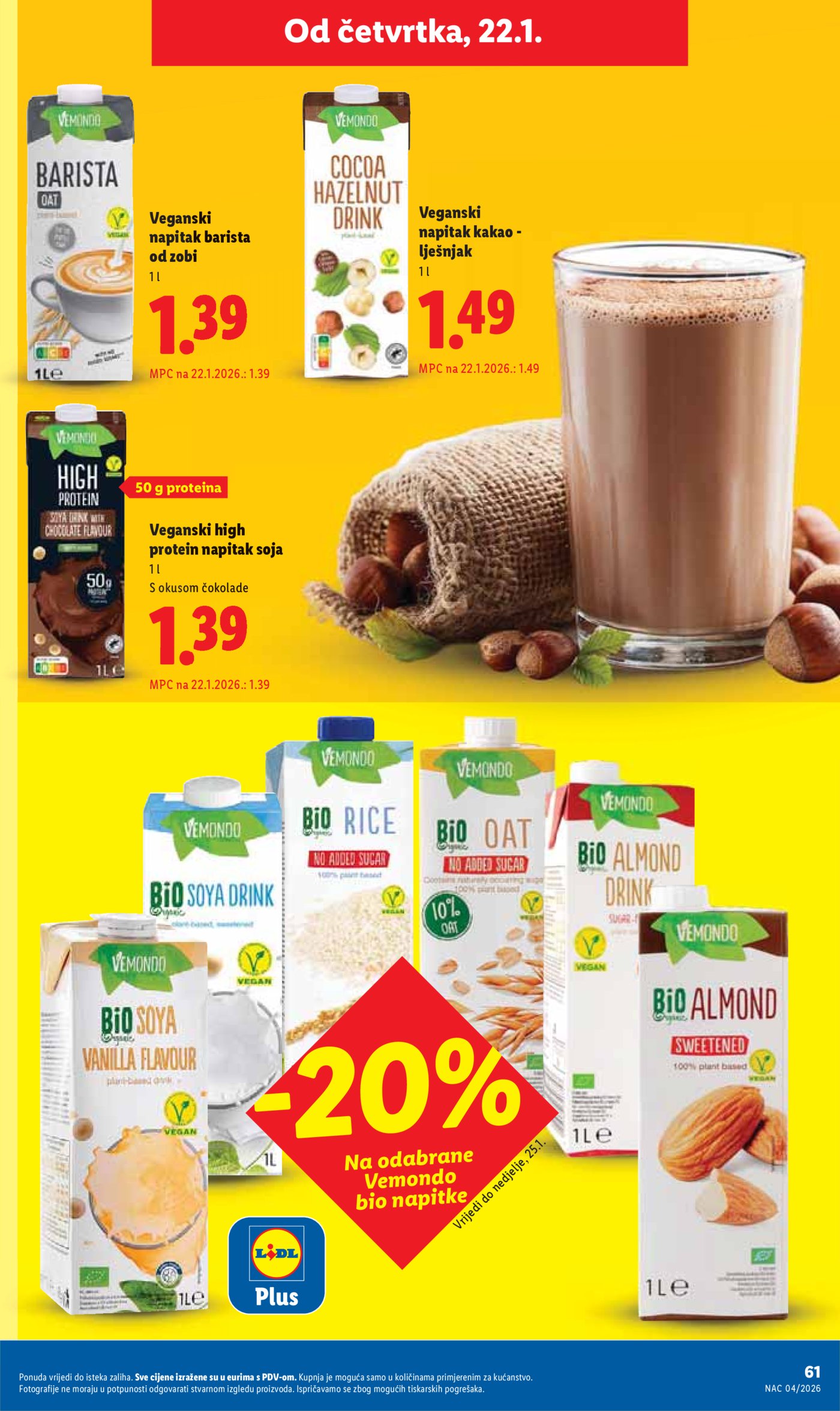 Lidl Super ponuda od ponedjeljka 19.01.-25.01.20256