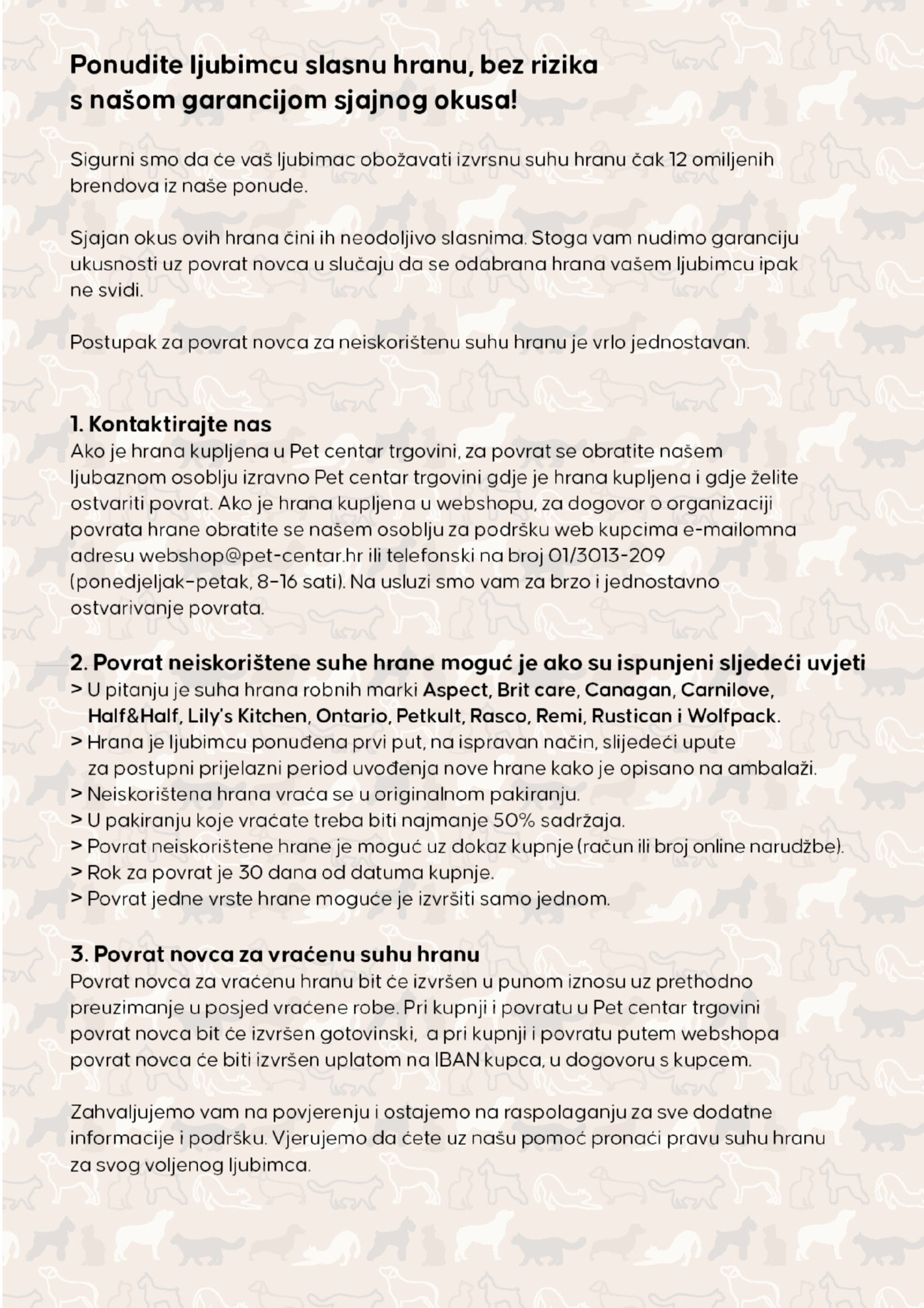 Pet centar katalog Akcija 12.01. - 31.01.2026.