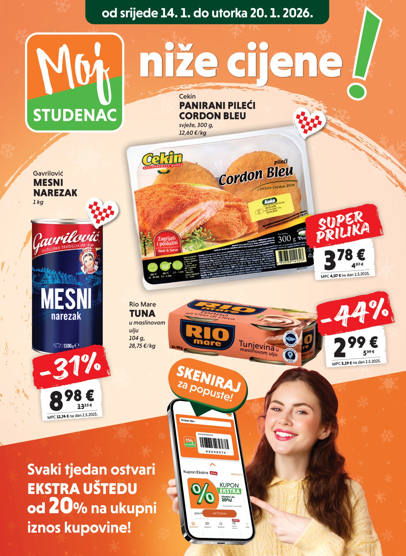Studenac katalog Moj Studenac 14.01. - 20.01.2026.