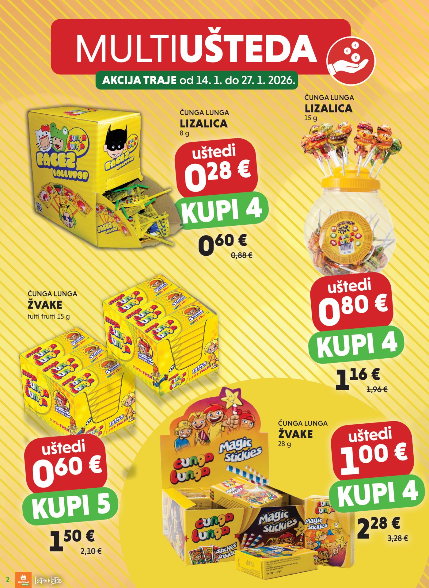 Studenac katalog Multiušteda 14.01. - 27.01.2026.