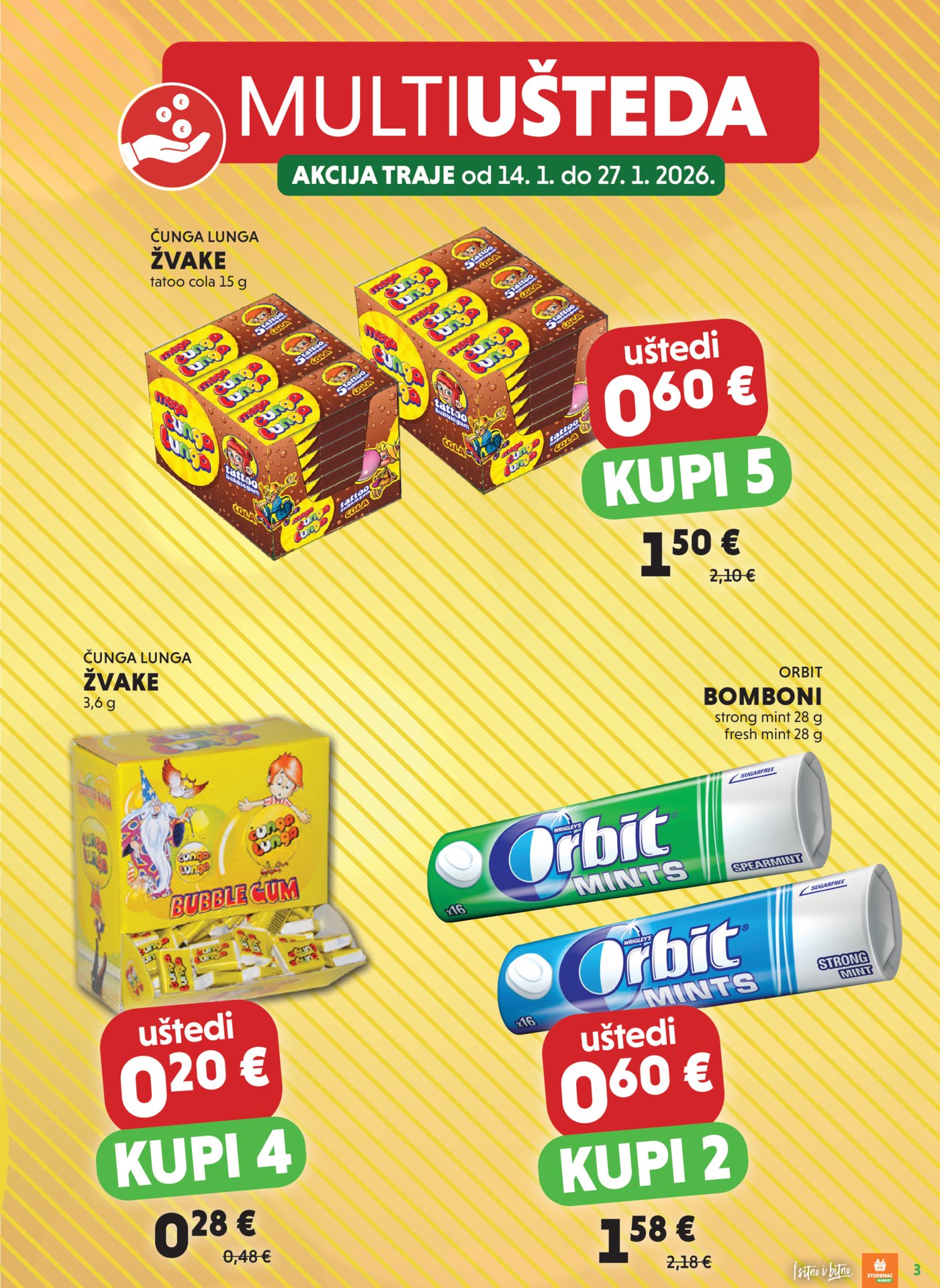 Studenac katalog Multiušteda 14.01. - 27.01.2026.