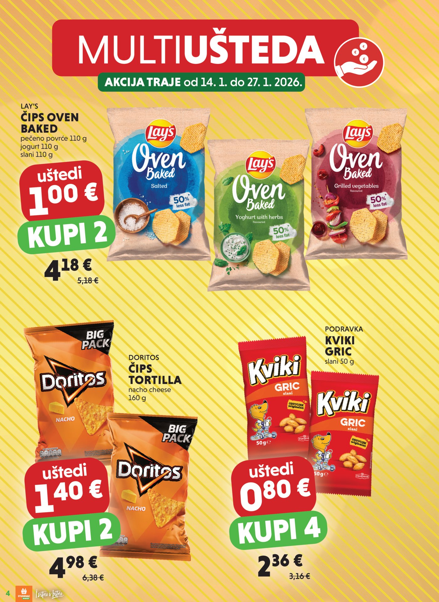 Studenac katalog Multiušteda 14.01. - 27.01.2026.