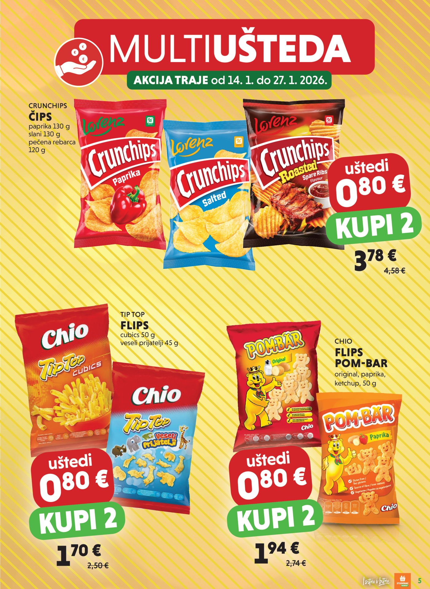 Studenac katalog Multiušteda 14.01. - 27.01.2026.