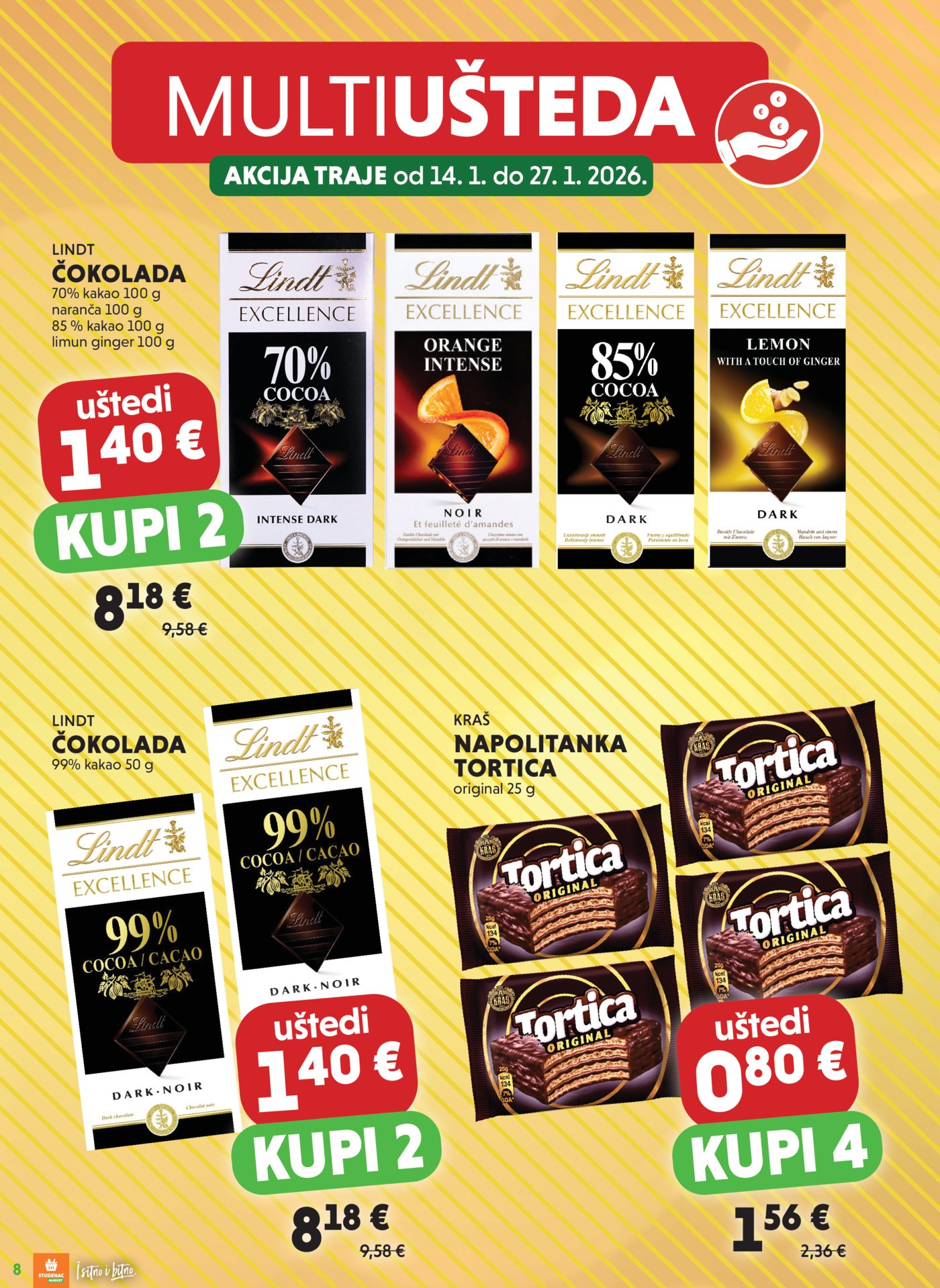 Studenac katalog Multiušteda 14.01. - 27.01.2026.