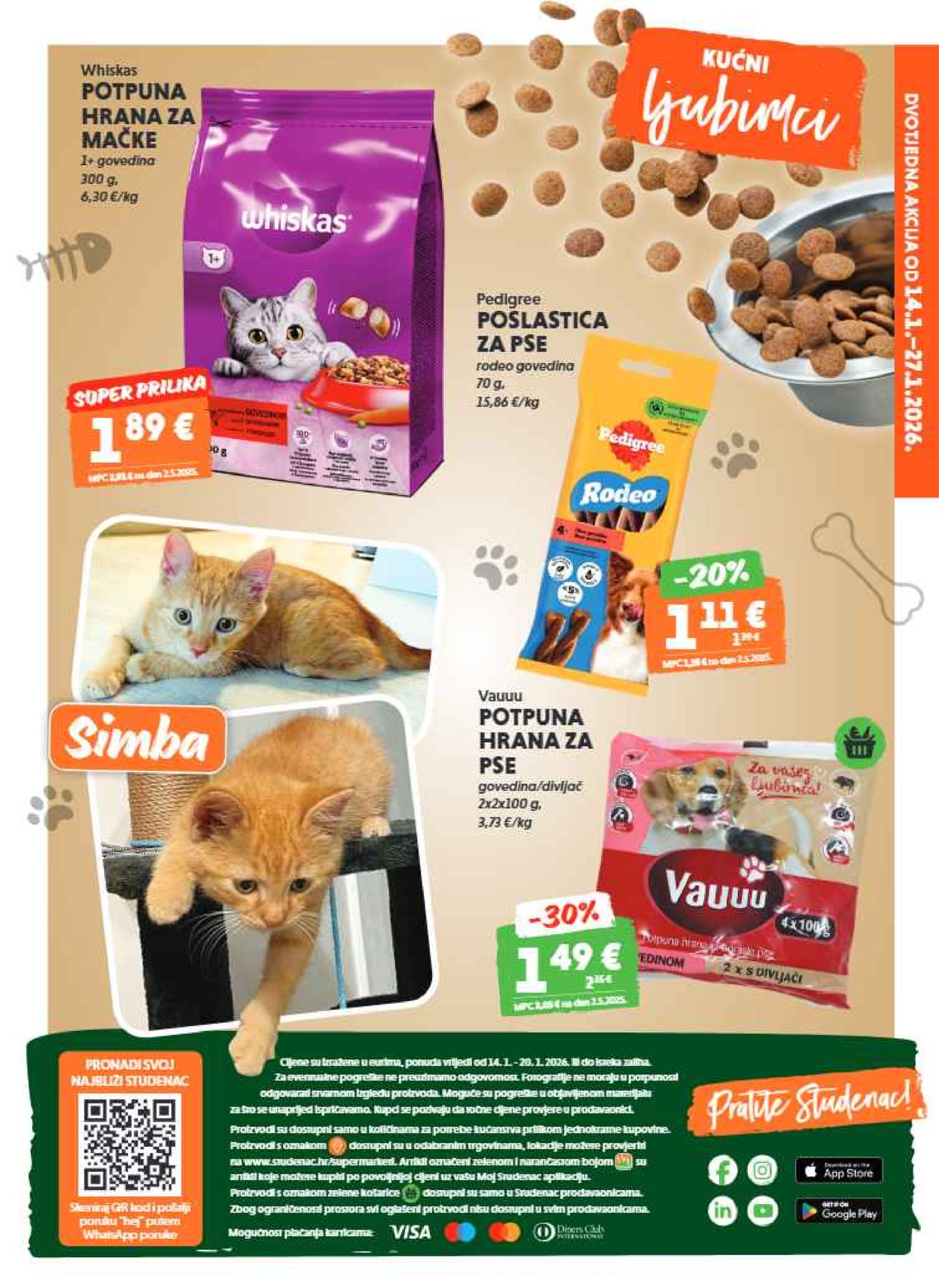 Studenac Tjedni katalog 14.01. - 20.01.2026.