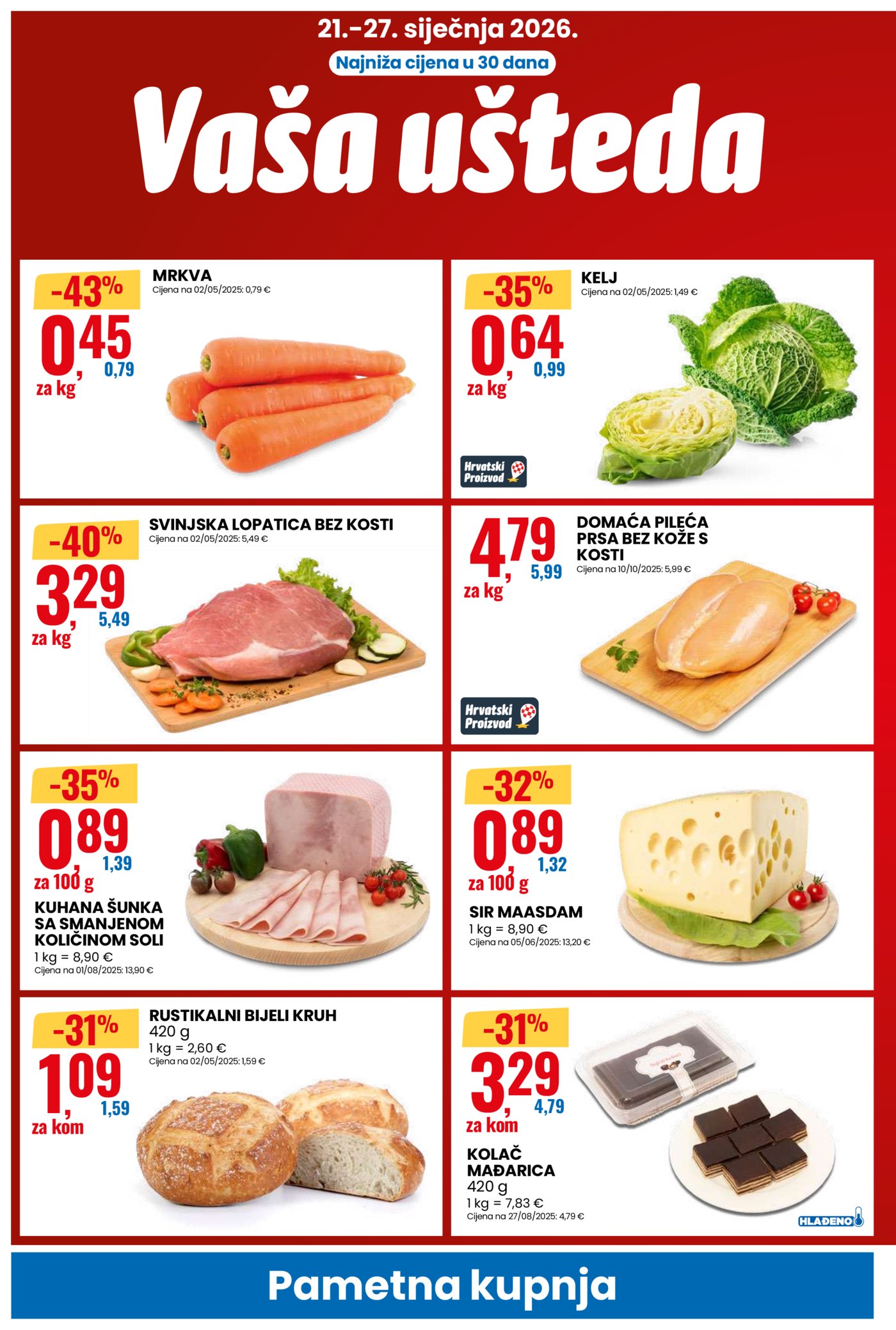 Eurospin katalog Akcija 21.01. - 27.01.2026.