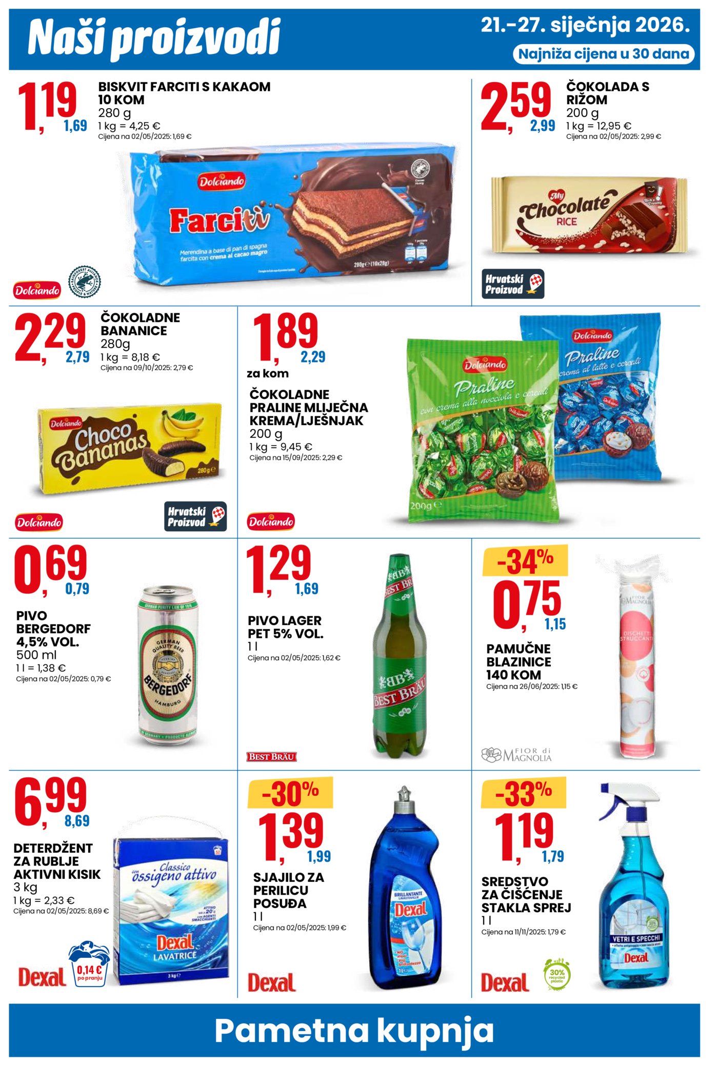 Eurospin katalog Akcija 21.01. - 27.01.2026.