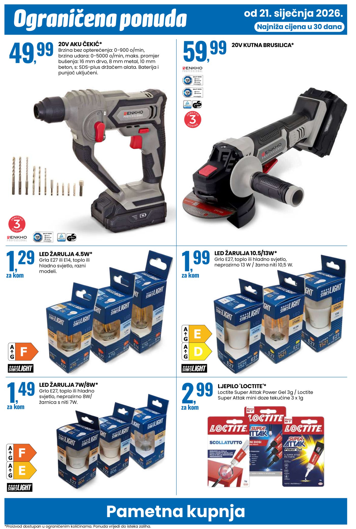 Eurospin katalog Akcija 21.01. - 27.01.2026.