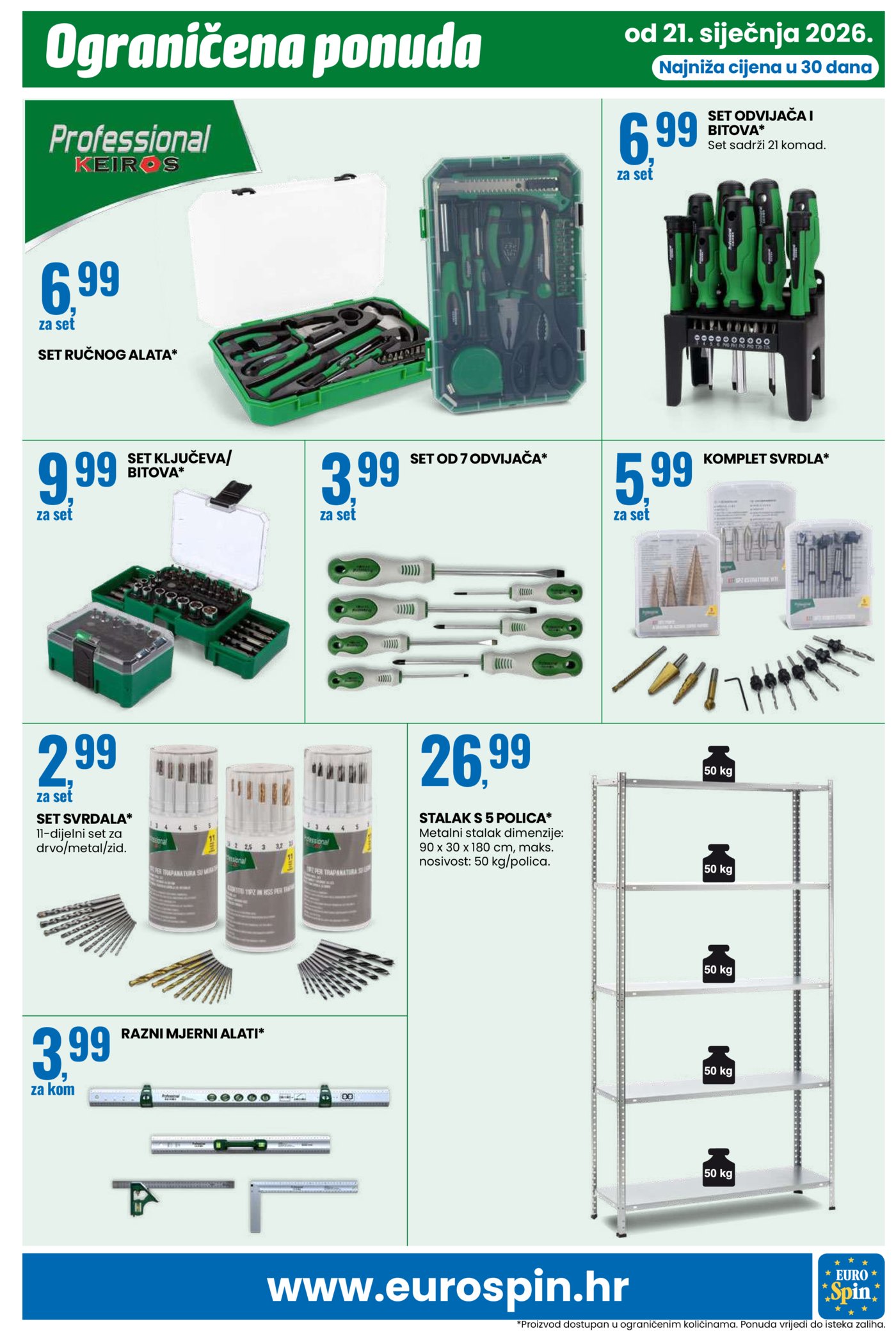 Eurospin katalog Akcija 21.01. - 27.01.2026.