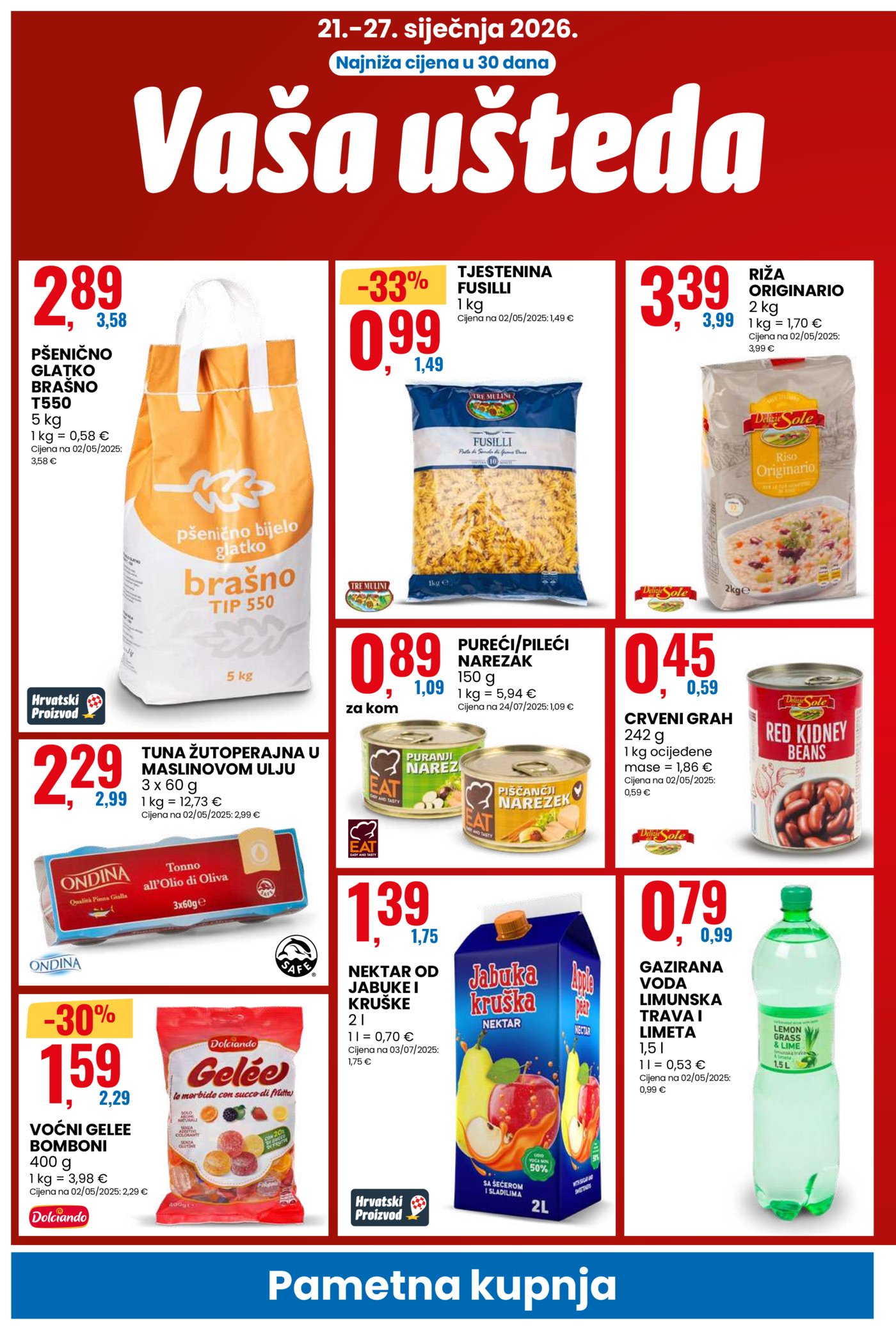 Eurospin katalog Akcija 21.01. - 27.01.2026.