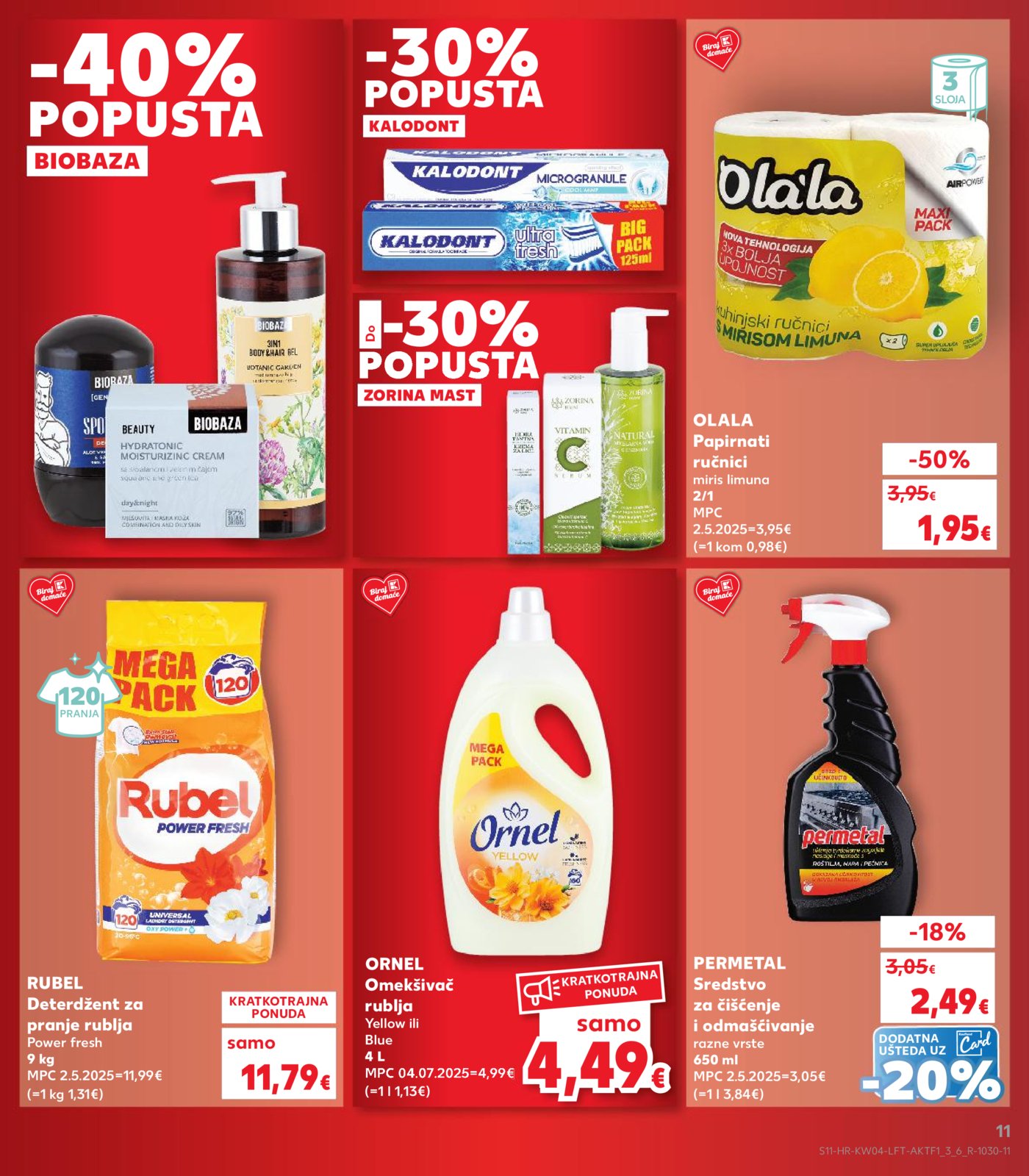 Kaufland katalog Akcija 21.01. - 27.01.2026. Odabrane poslovnice