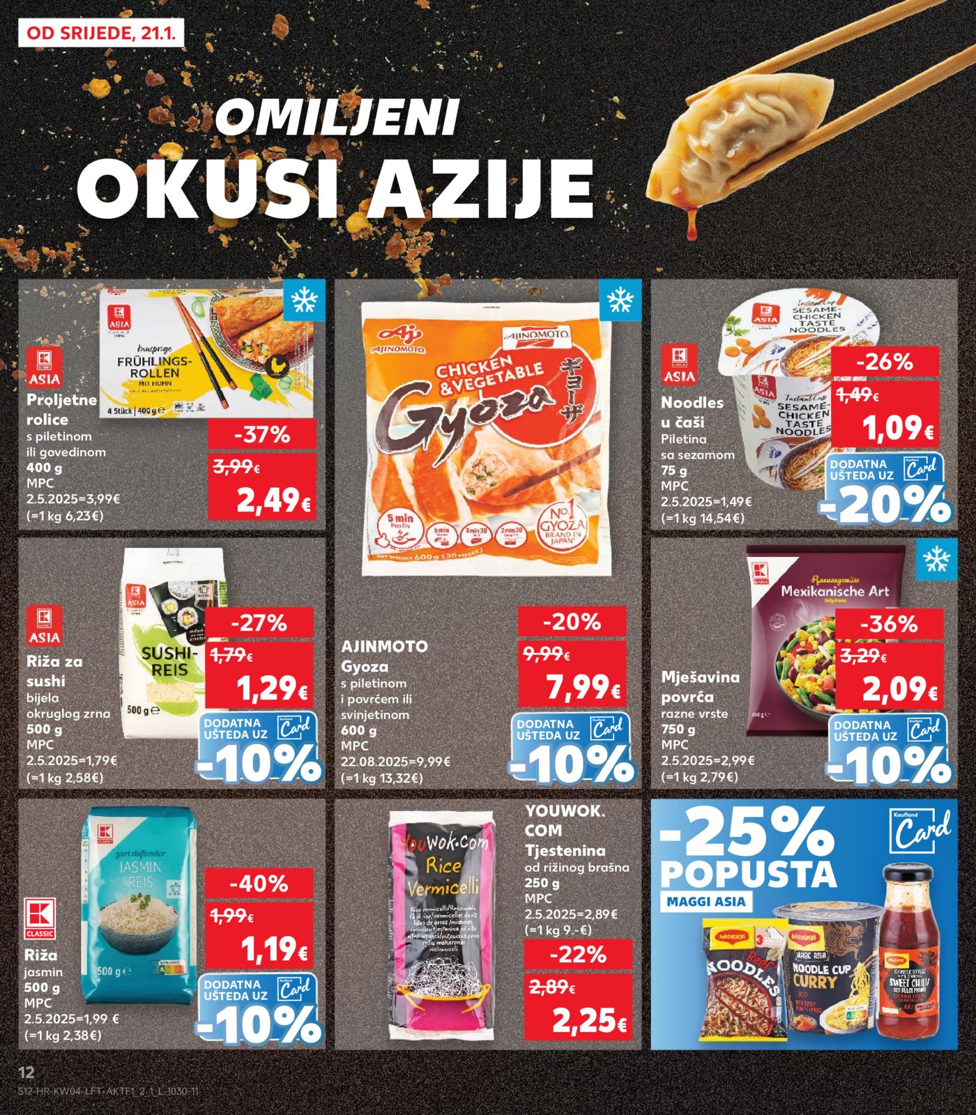 Kaufland katalog Akcija 21.01. - 27.01.2026. Odabrane poslovnice