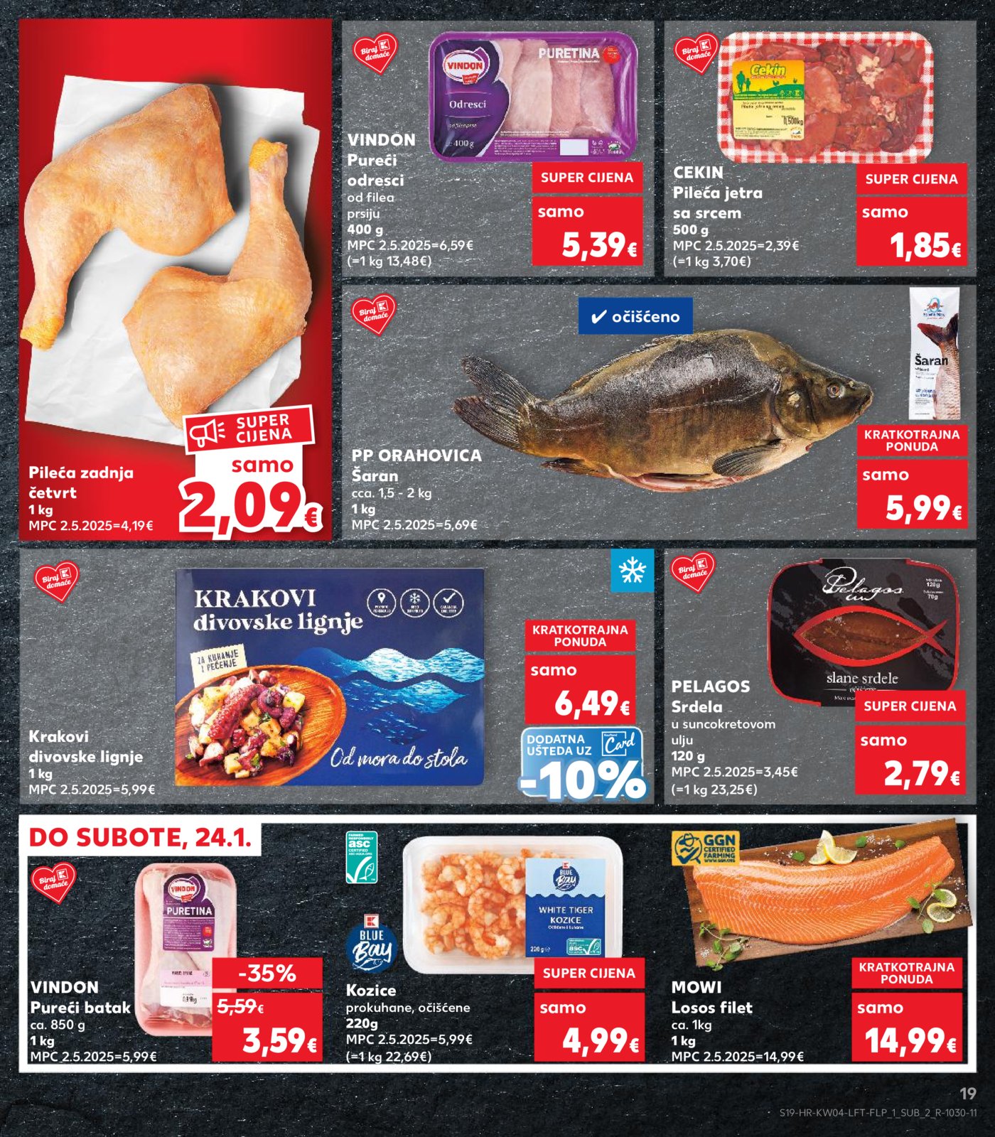 Kaufland katalog Akcija 21.01. - 27.01.2026. Odabrane poslovnice