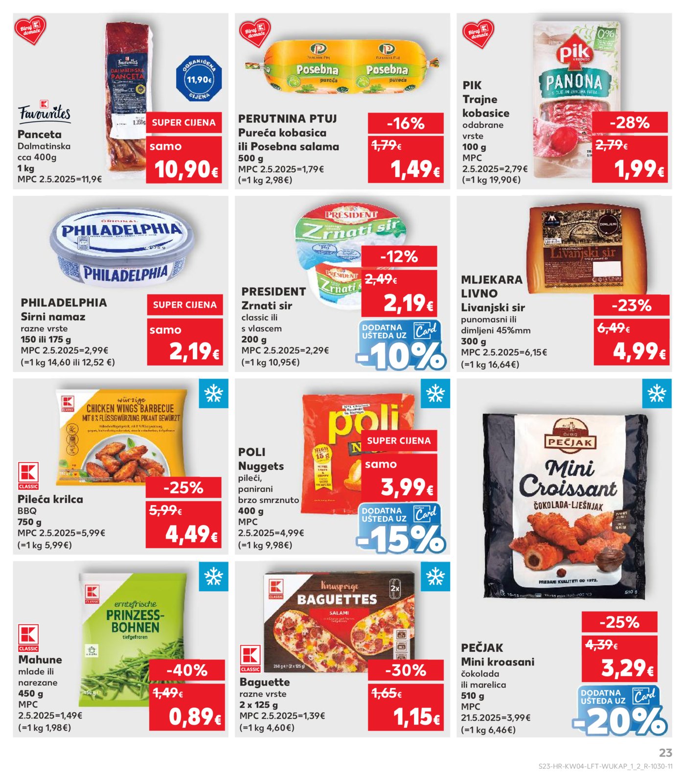 Kaufland katalog Akcija 21.01. - 27.01.2026. Odabrane poslovnice