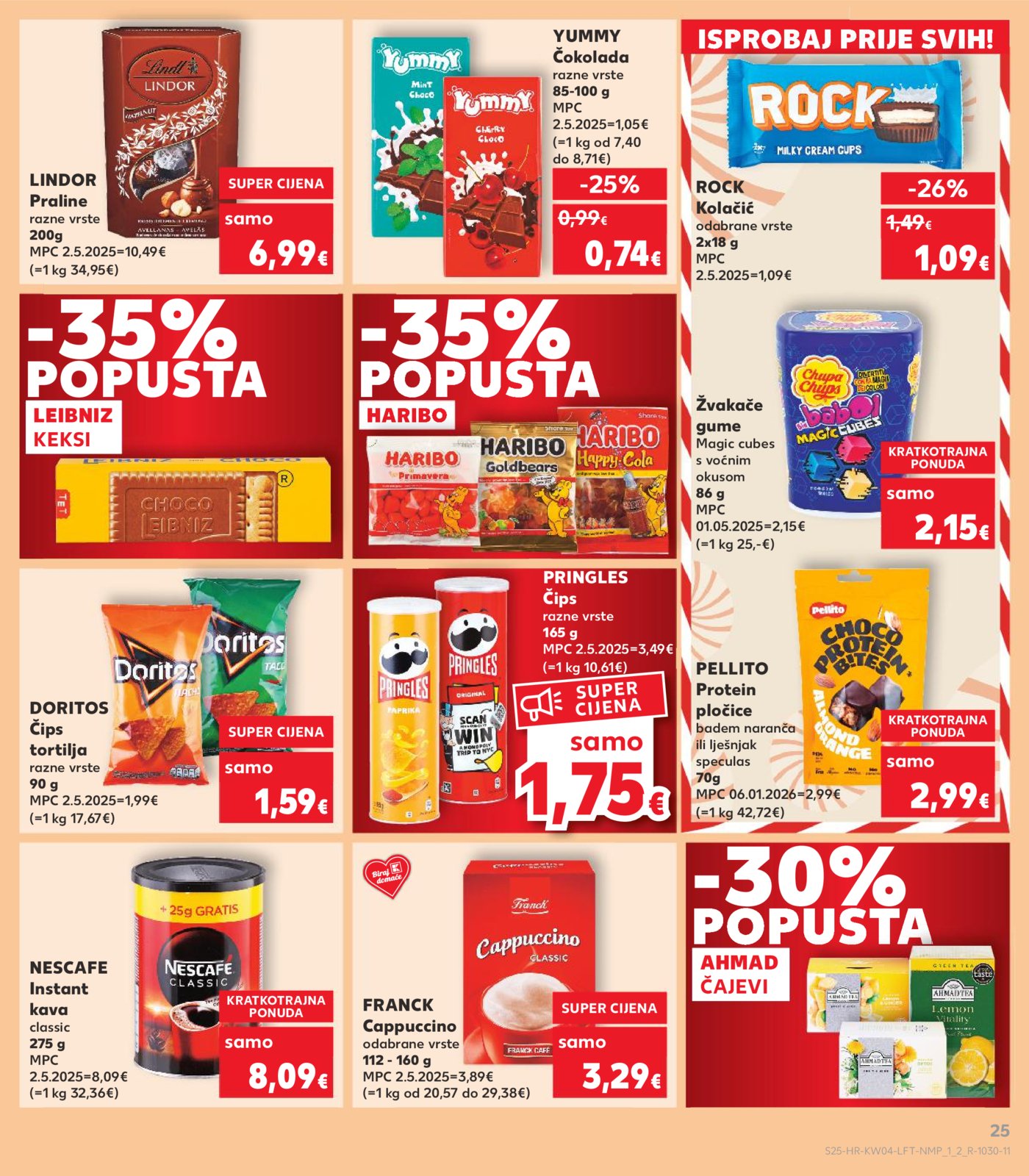 Kaufland katalog Akcija 21.01. - 27.01.2026. Odabrane poslovnice