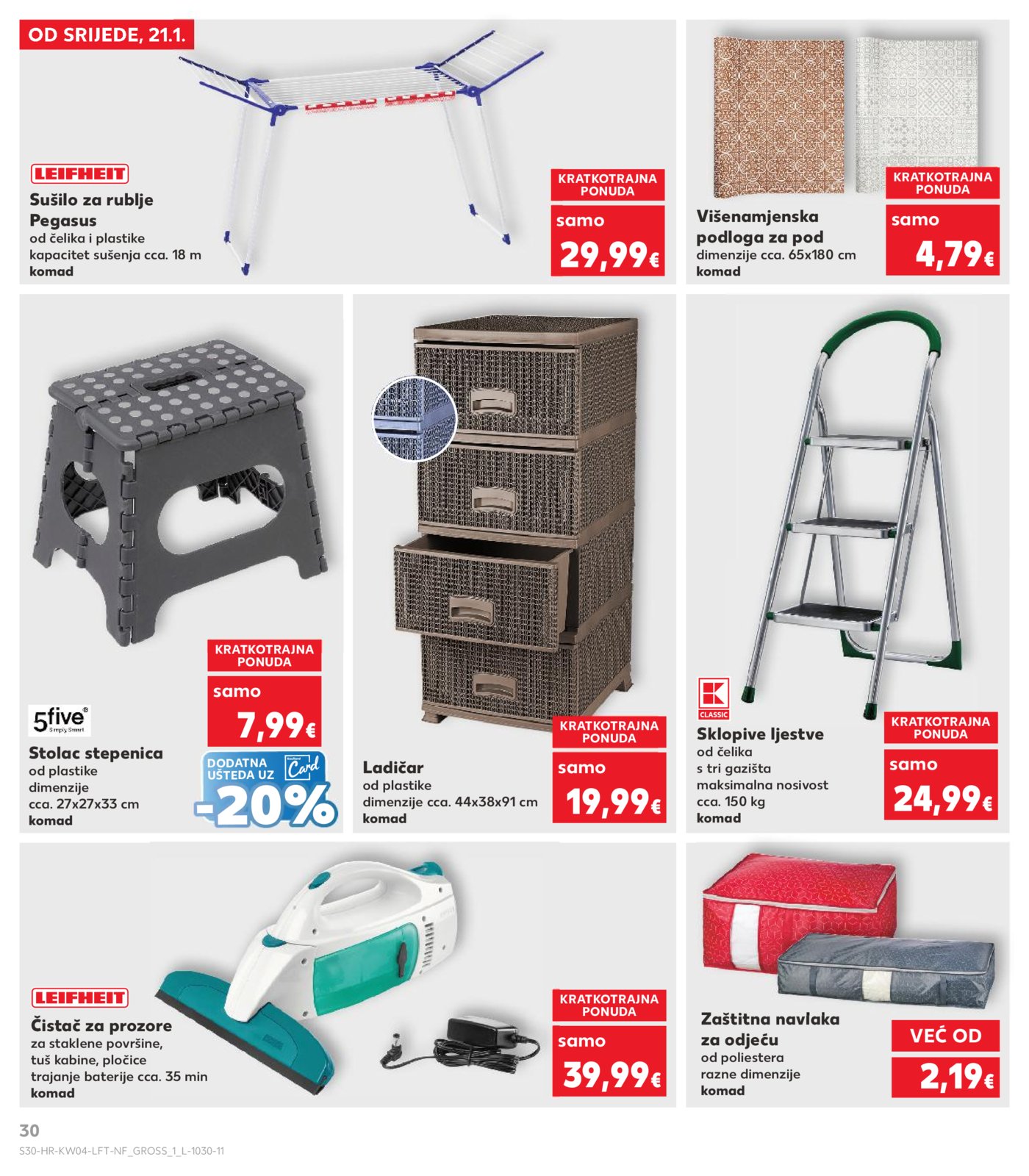 Kaufland katalog Akcija 21.01. - 27.01.2026. Odabrane poslovnice