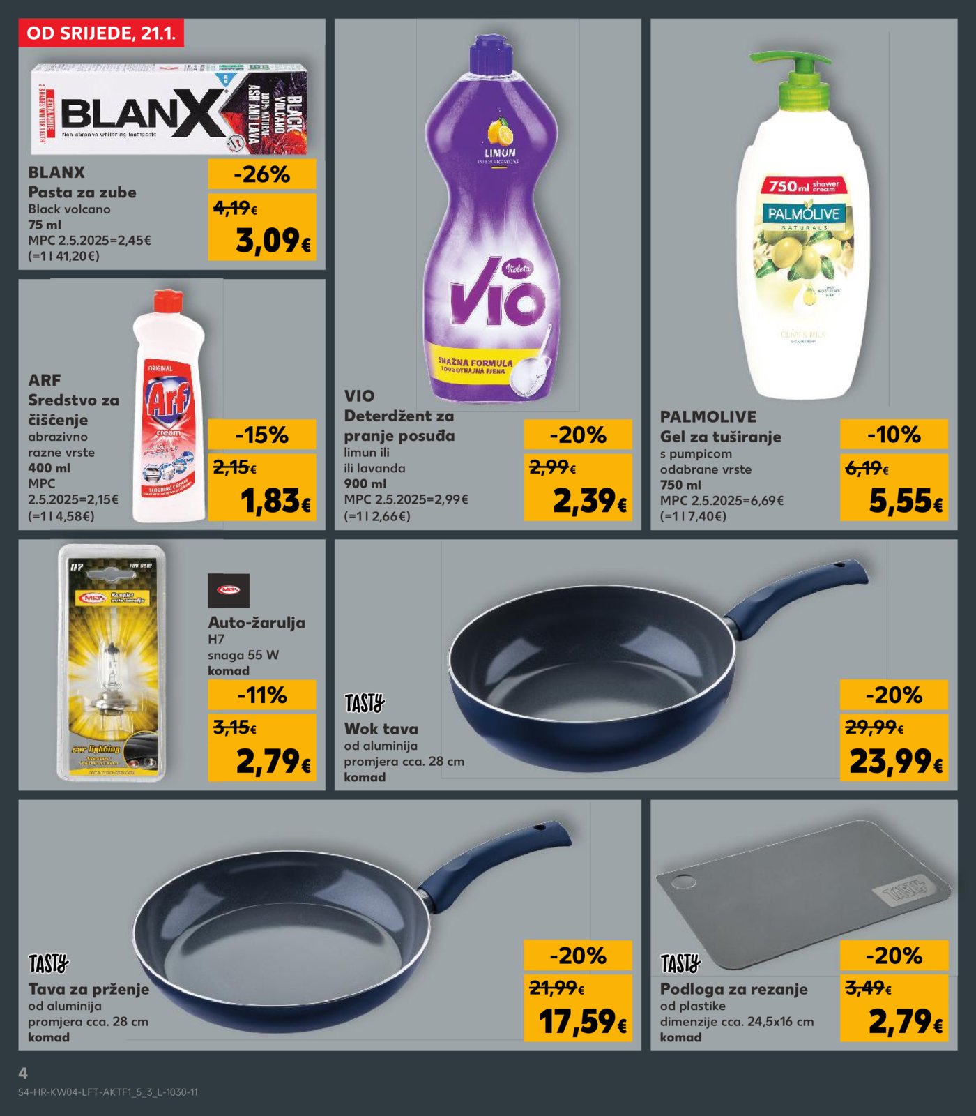 Kaufland katalog Akcija 21.01. - 27.01.2026. Odabrane poslovnice