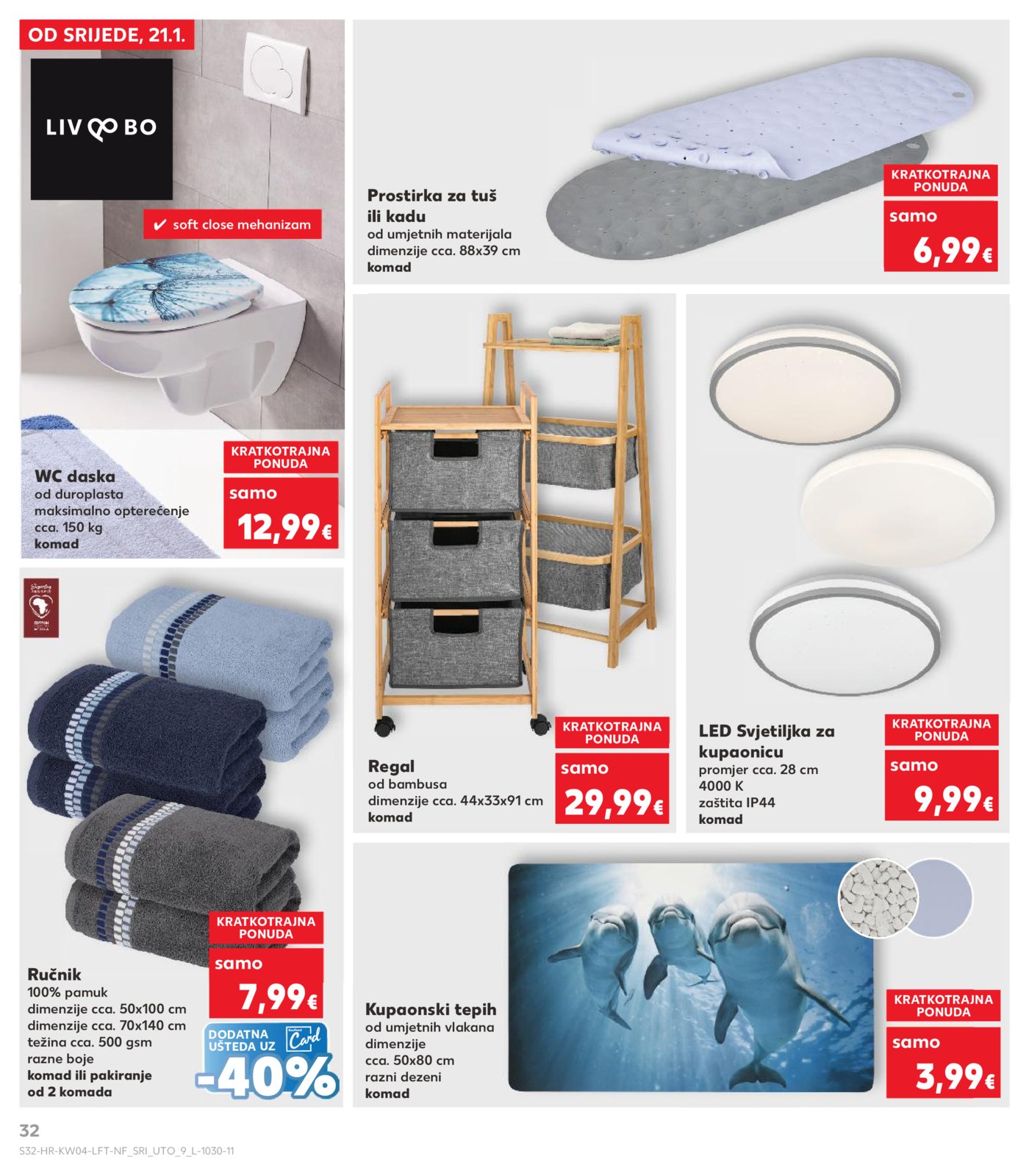 Kaufland katalog Akcija 21.01. - 27.01.2026. Odabrane poslovnice