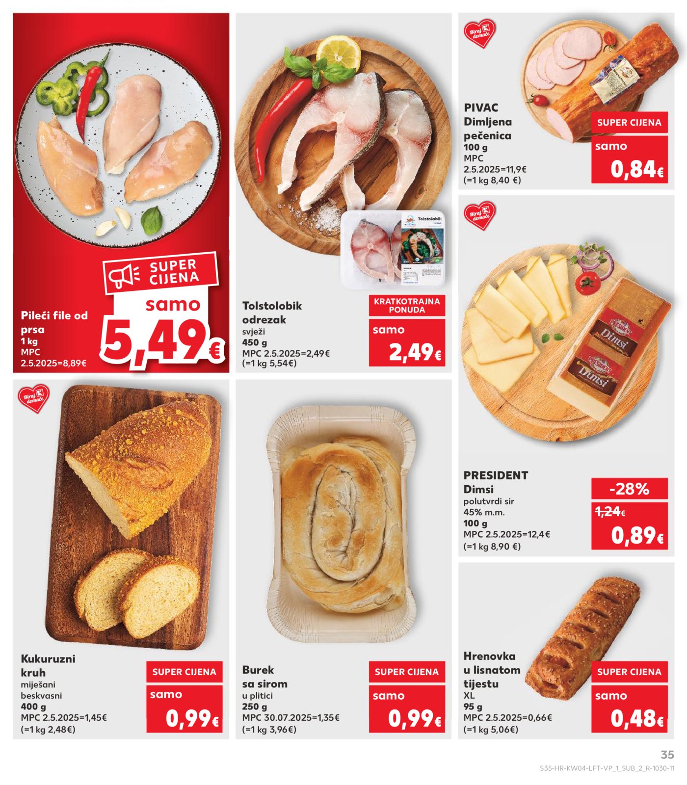 Kaufland katalog Akcija 21.01. - 27.01.2026. Odabrane poslovnice