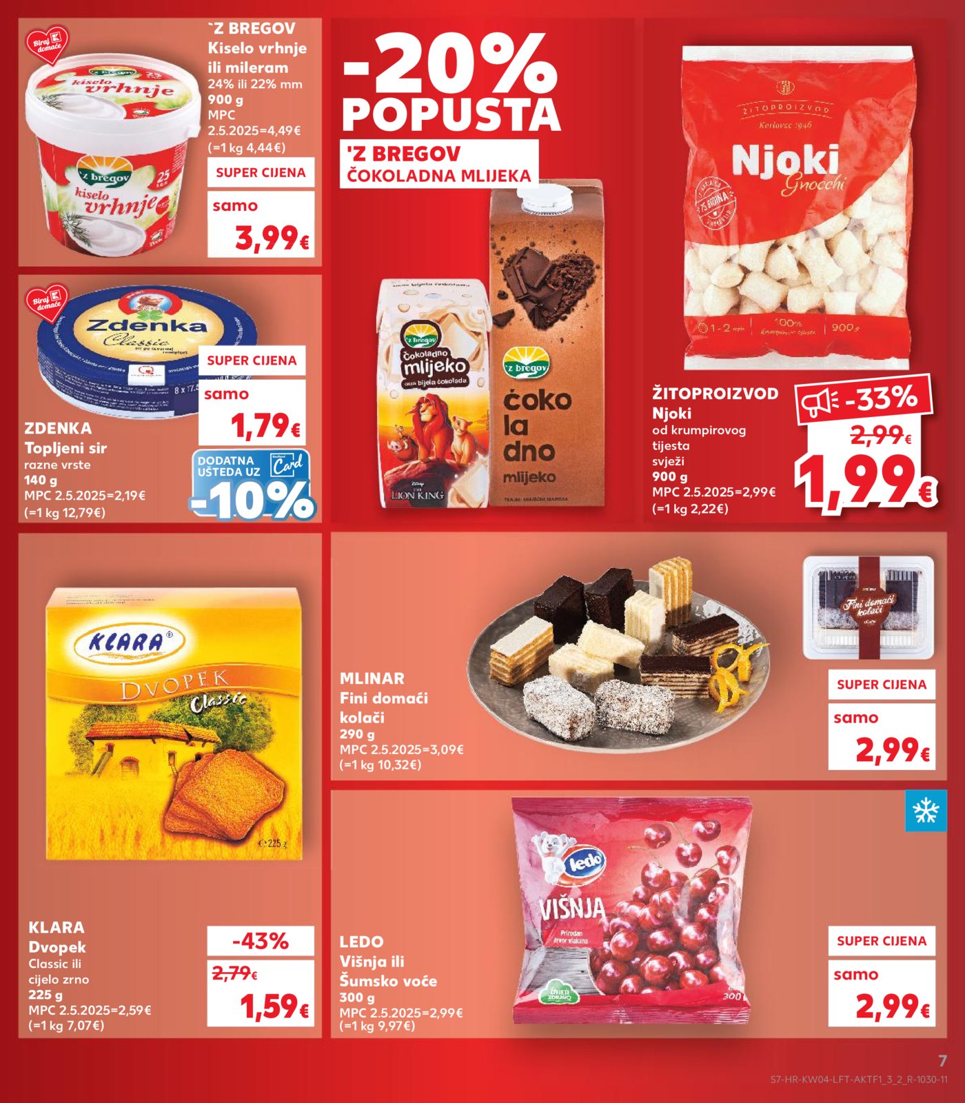 Kaufland katalog Akcija 21.01. - 27.01.2026. Odabrane poslovnice