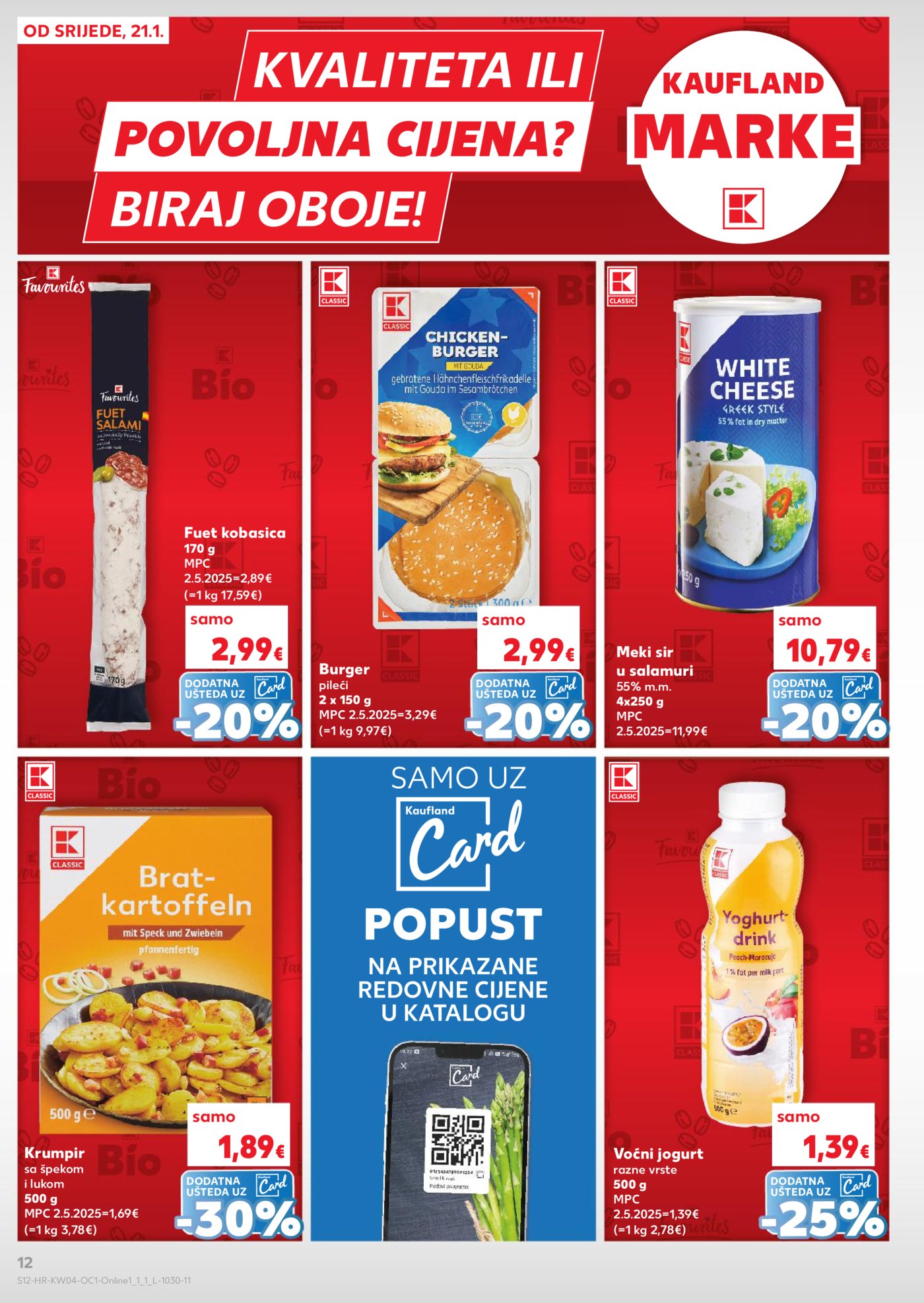 Kaufland katalog Kaufland Marke 21.01. - 27.01.2026. 