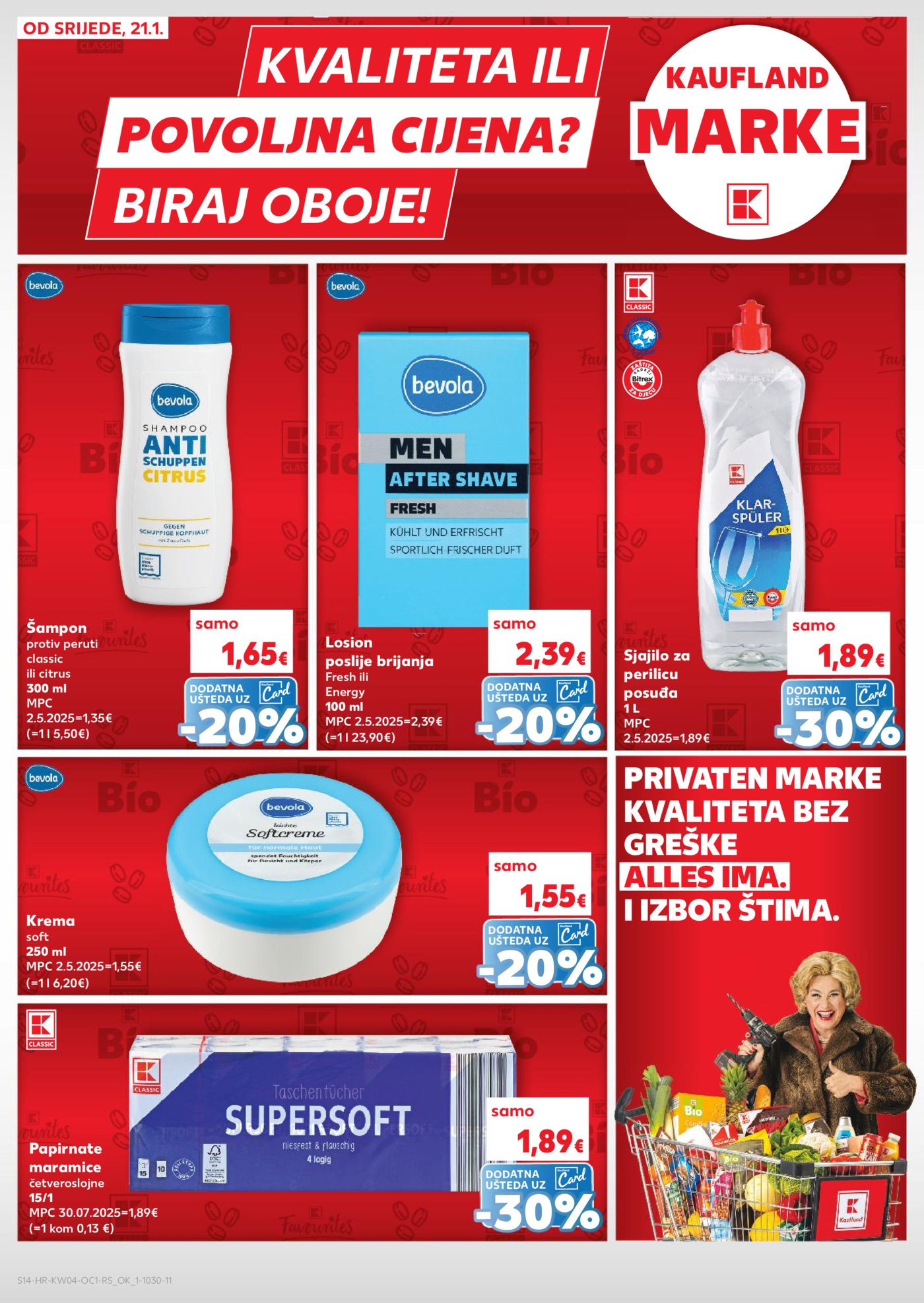 Kaufland katalog Kaufland Marke 21.01. - 27.01.2026. 
