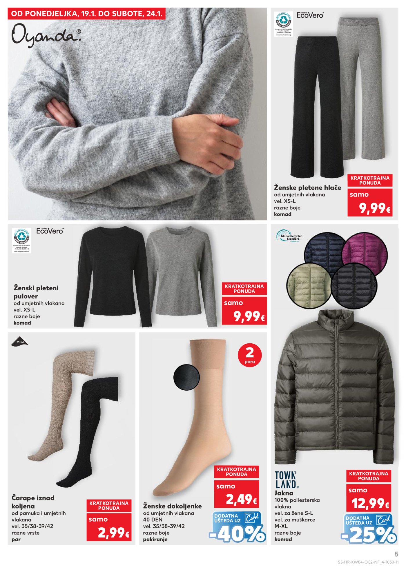 Kaufland katalog Neprehrambenih proizvoda 21.01. - 27.01.2026. VG, Po, Ro, Vo, Vu, DS, Ma, Iv, Lu