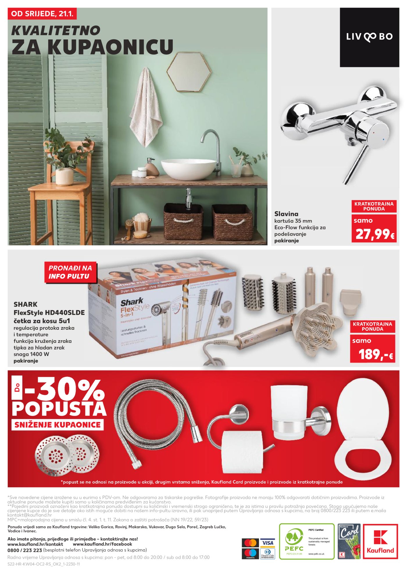 Kaufland katalog Neprehrambenih proizvoda 21.01. - 27.01.2026. VG, Po, Ro, Vo, Vu, DS, Ma, Iv, Lu