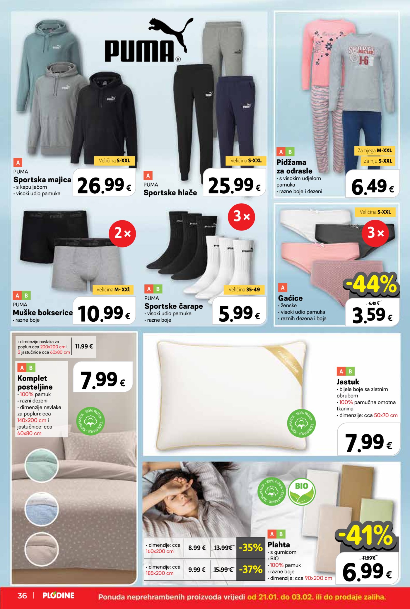 Plodine katalog Akcija 21.01. - 27.01.2026.