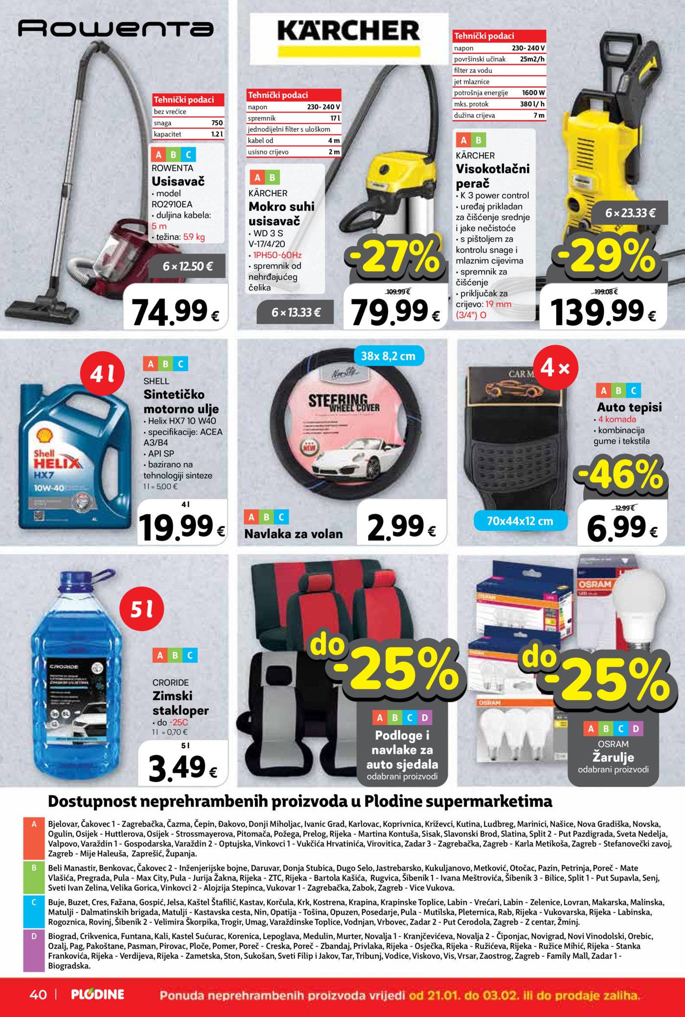 Plodine katalog Akcija 21.01. - 27.01.2026.