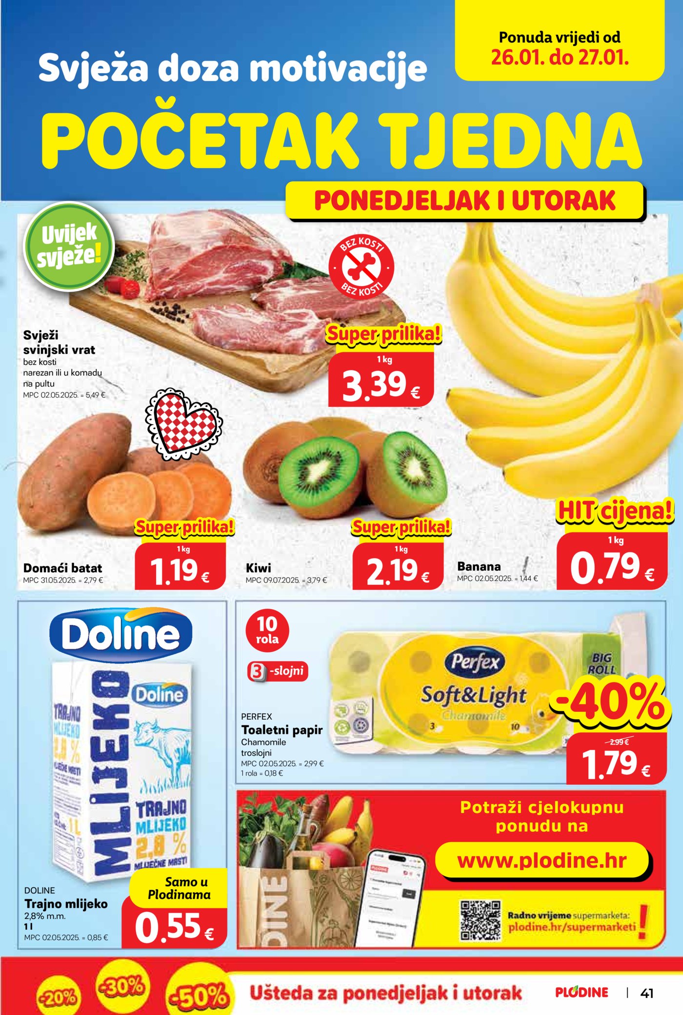 Plodine katalog Akcija 21.01. - 27.01.2026.
