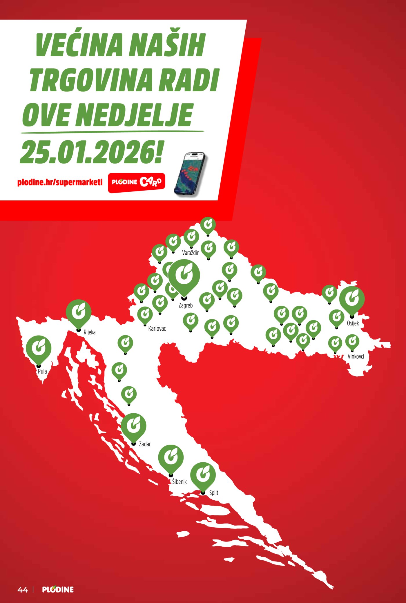 Plodine katalog Akcija 21.01. - 27.01.2026.