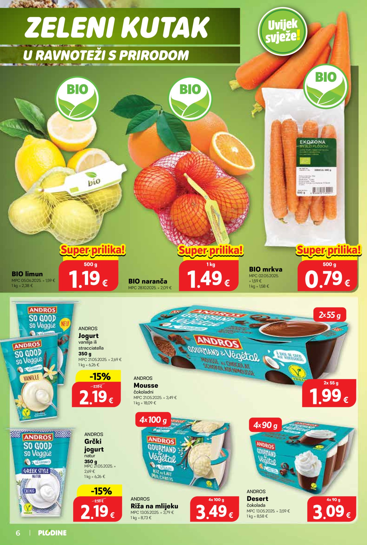 Plodine katalog Akcija 21.01. - 27.01.2026.