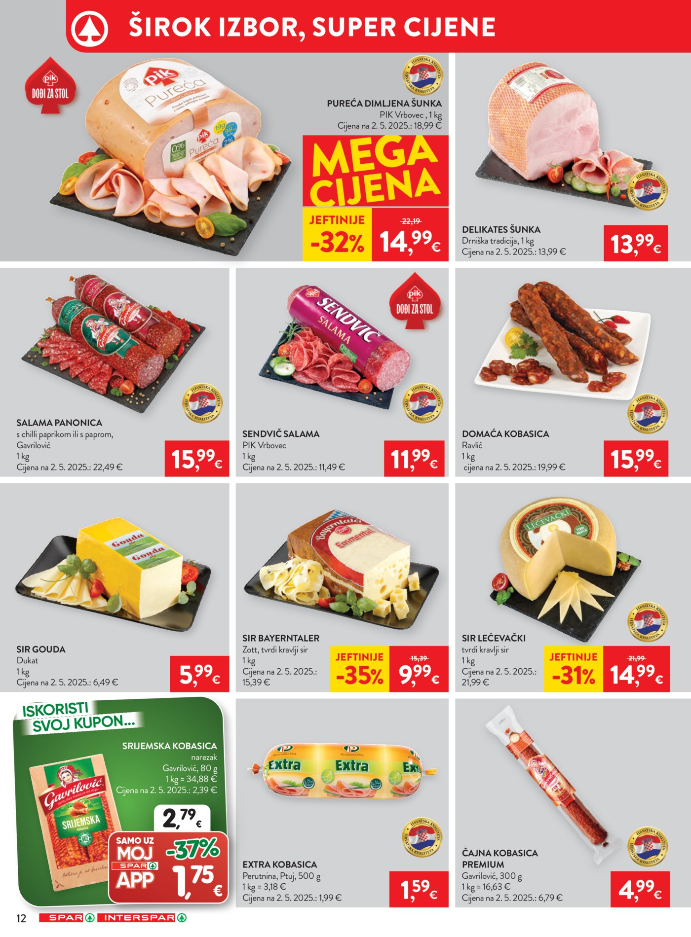 SPAR - INTERSPAR katalog Akcija 21.01. - 27.01.2026.