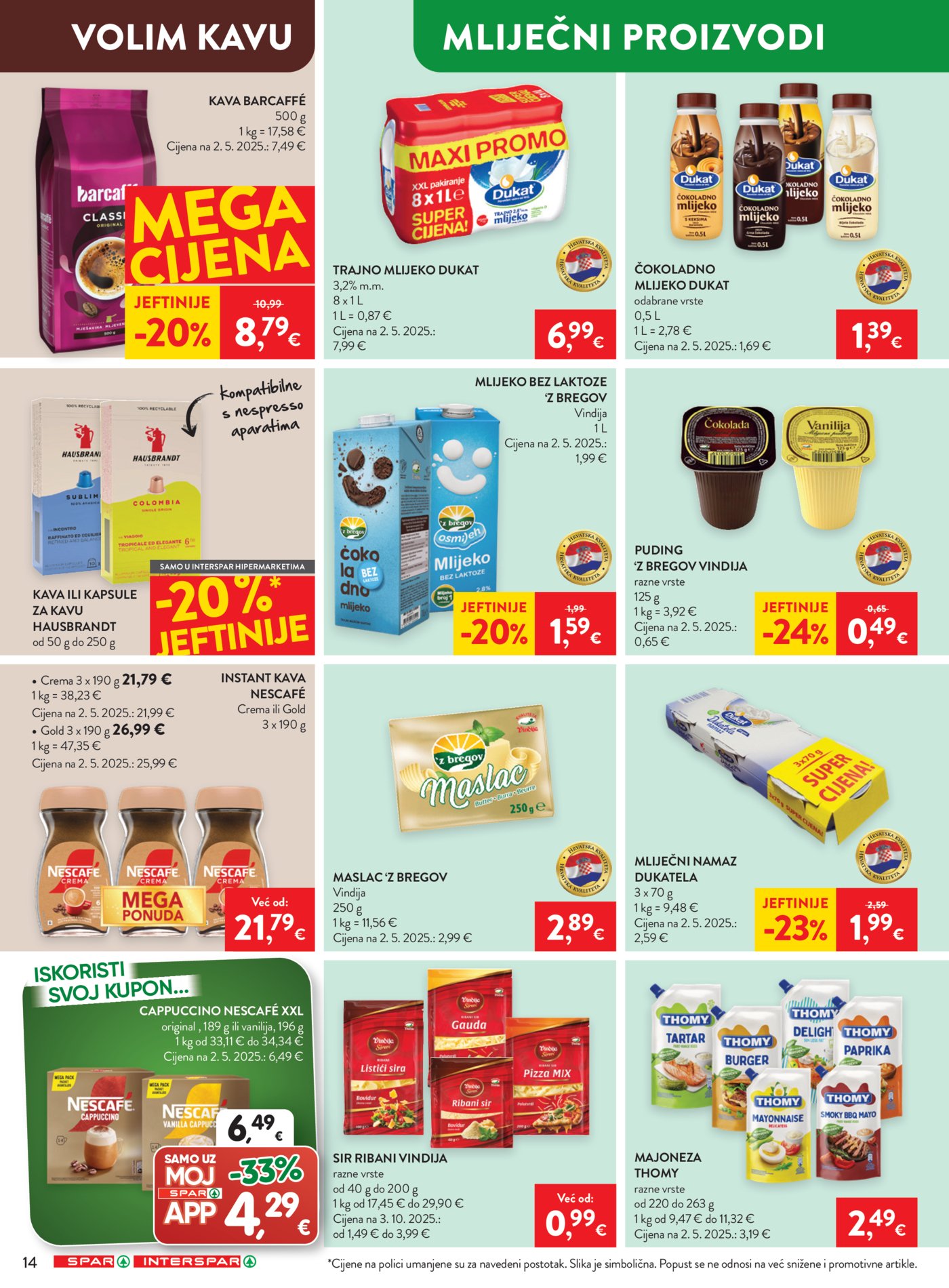 SPAR - INTERSPAR katalog Akcija 21.01. - 27.01.2026.