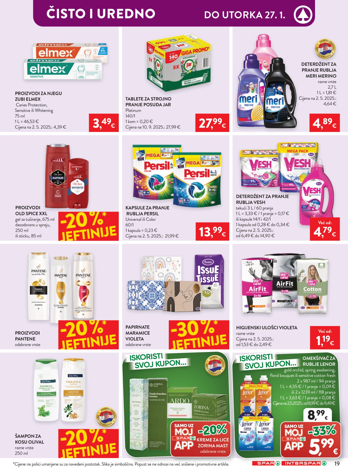 SPAR - INTERSPAR katalog Akcija 21.01. - 27.01.2026.