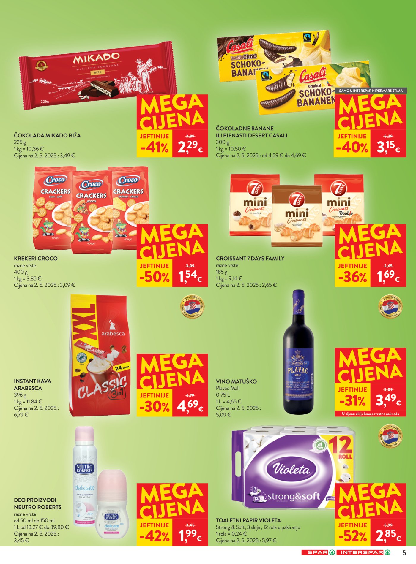 SPAR - INTERSPAR katalog Akcija 21.01. - 27.01.2026.