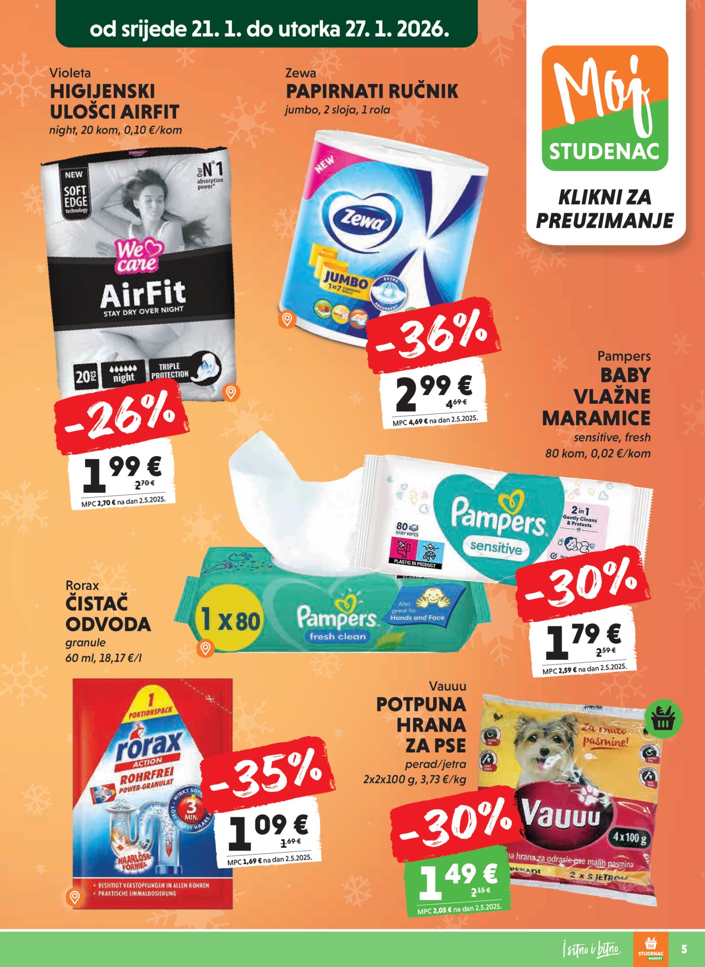 Studenac katalog Moj studenac 21.01.-27.01.2026.