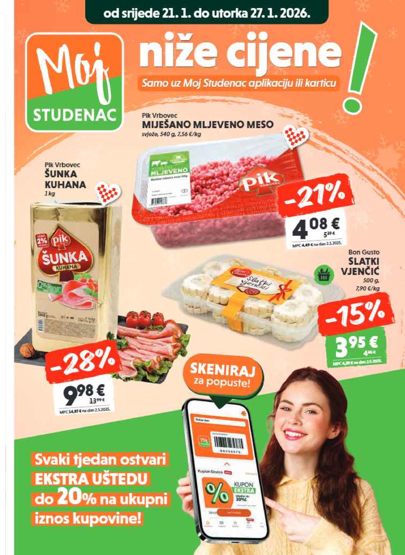 Studenac katalog Tjedna Akcija 21.01.-27.01.2026.